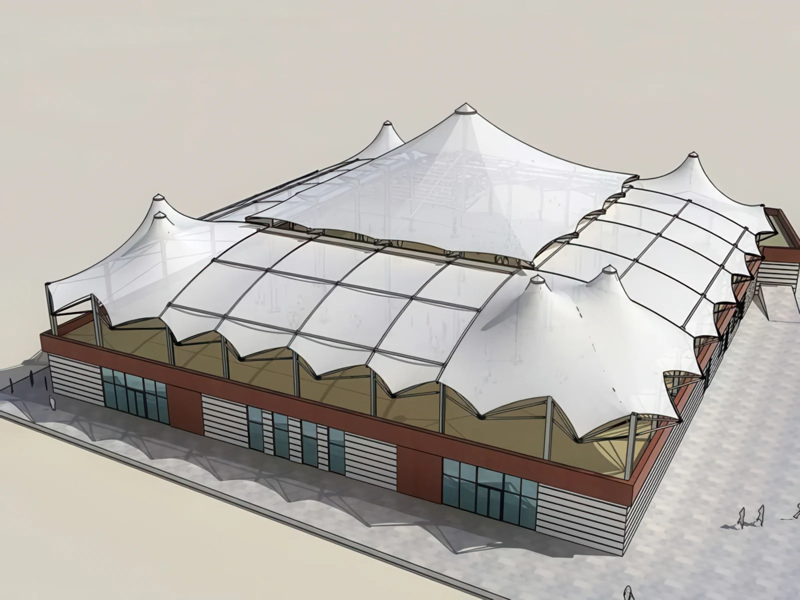 Навесы для рынков проект 79