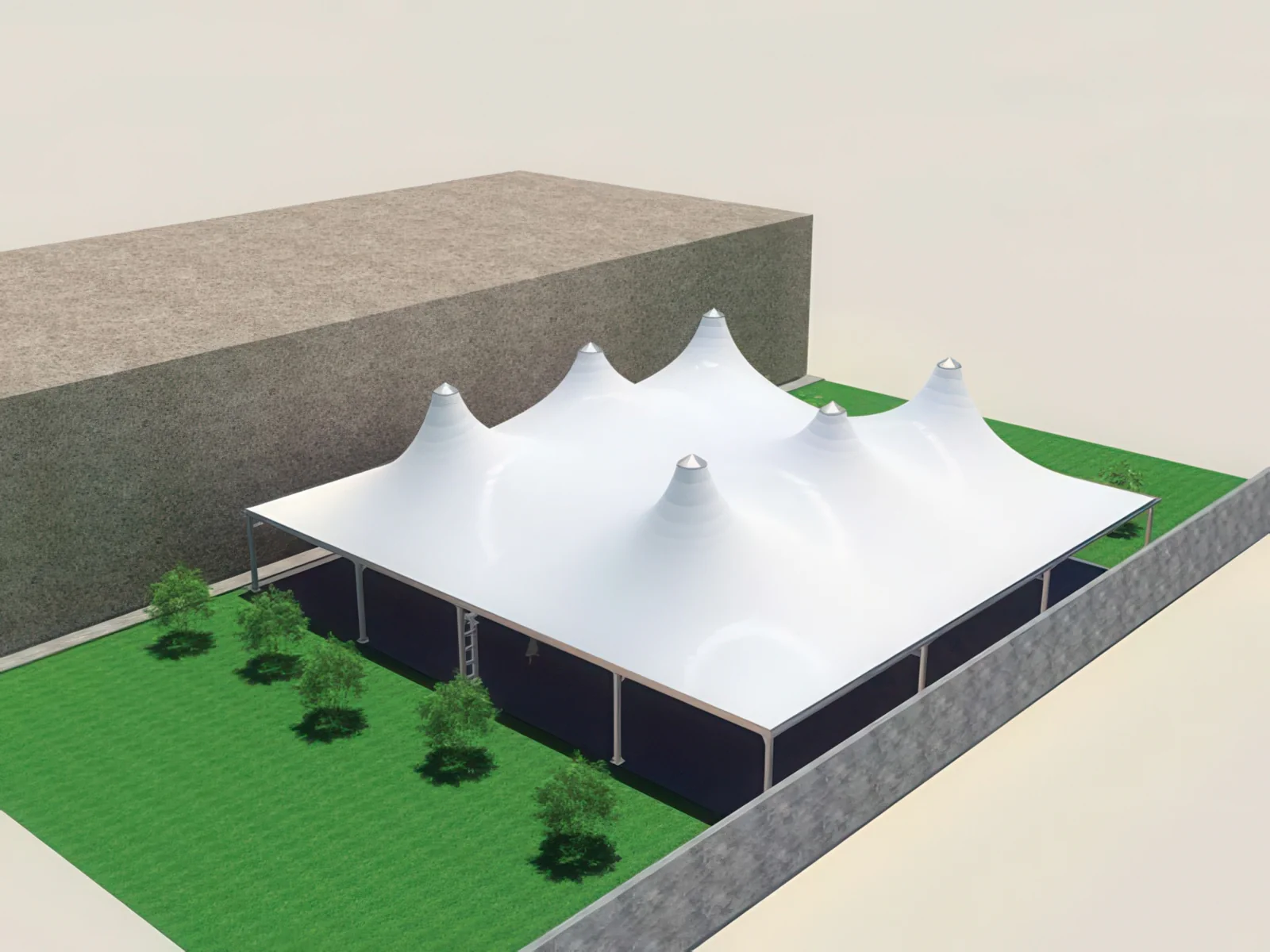 Навесы для рынков проект 82