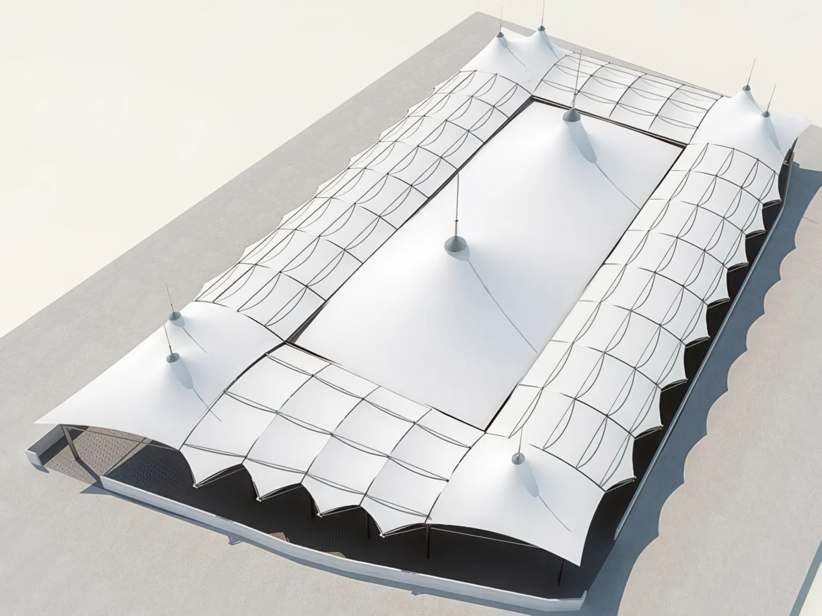 Навесы для рынков проект 85