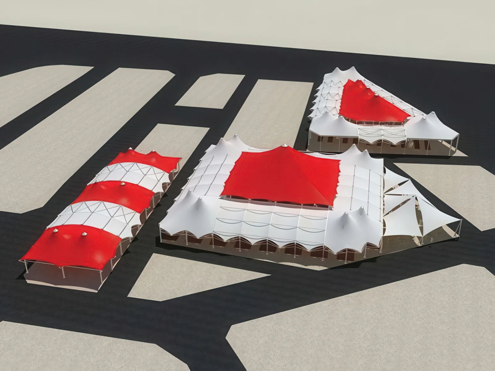 Навесы для рынков проект 88