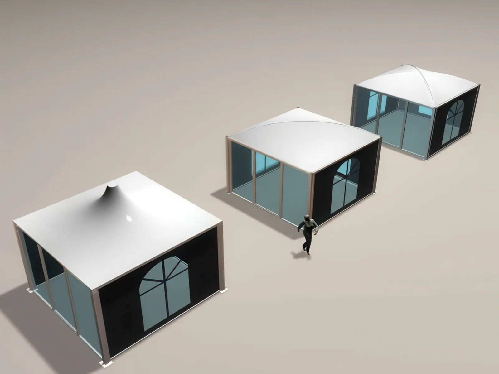 Модульные шатры проект 1