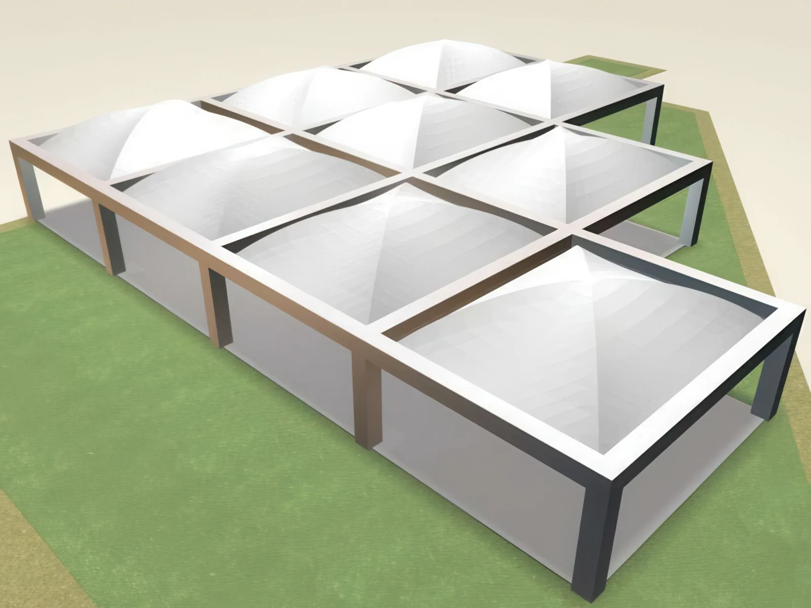 Модульные шатры проект 8