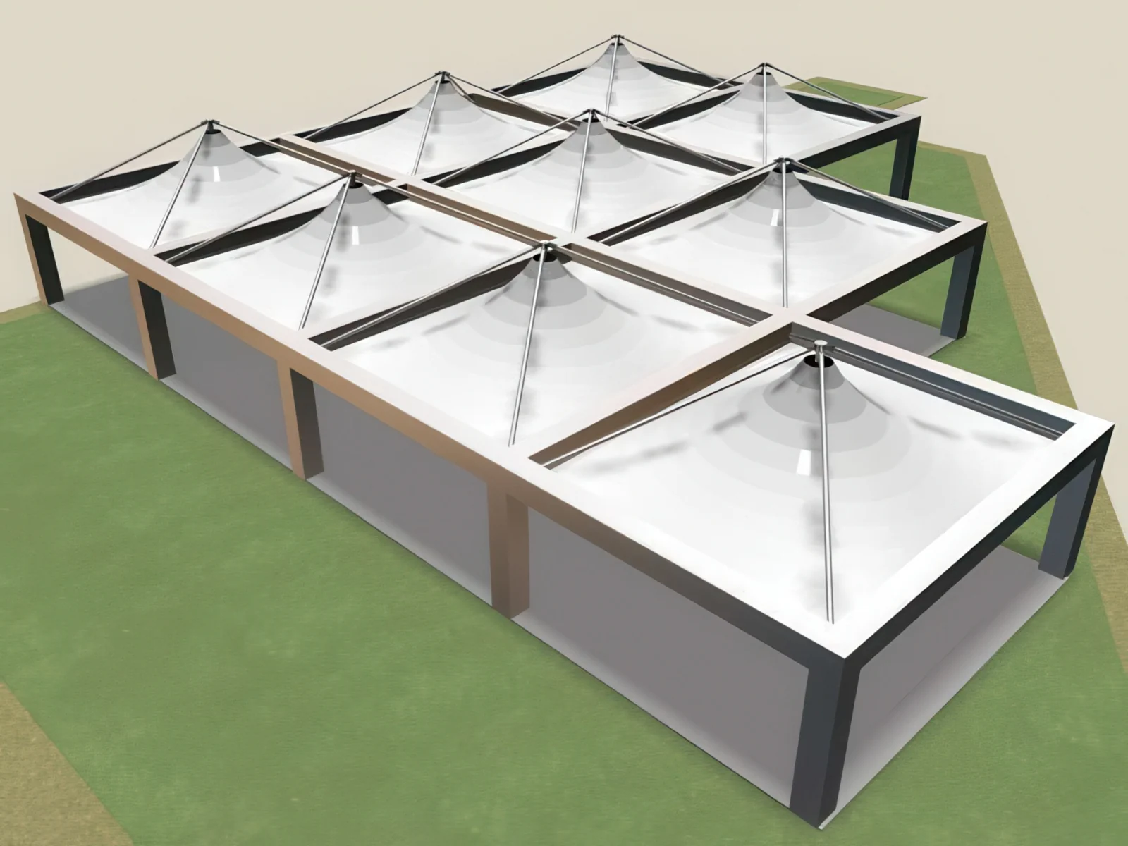 Модульные шатры проект 9