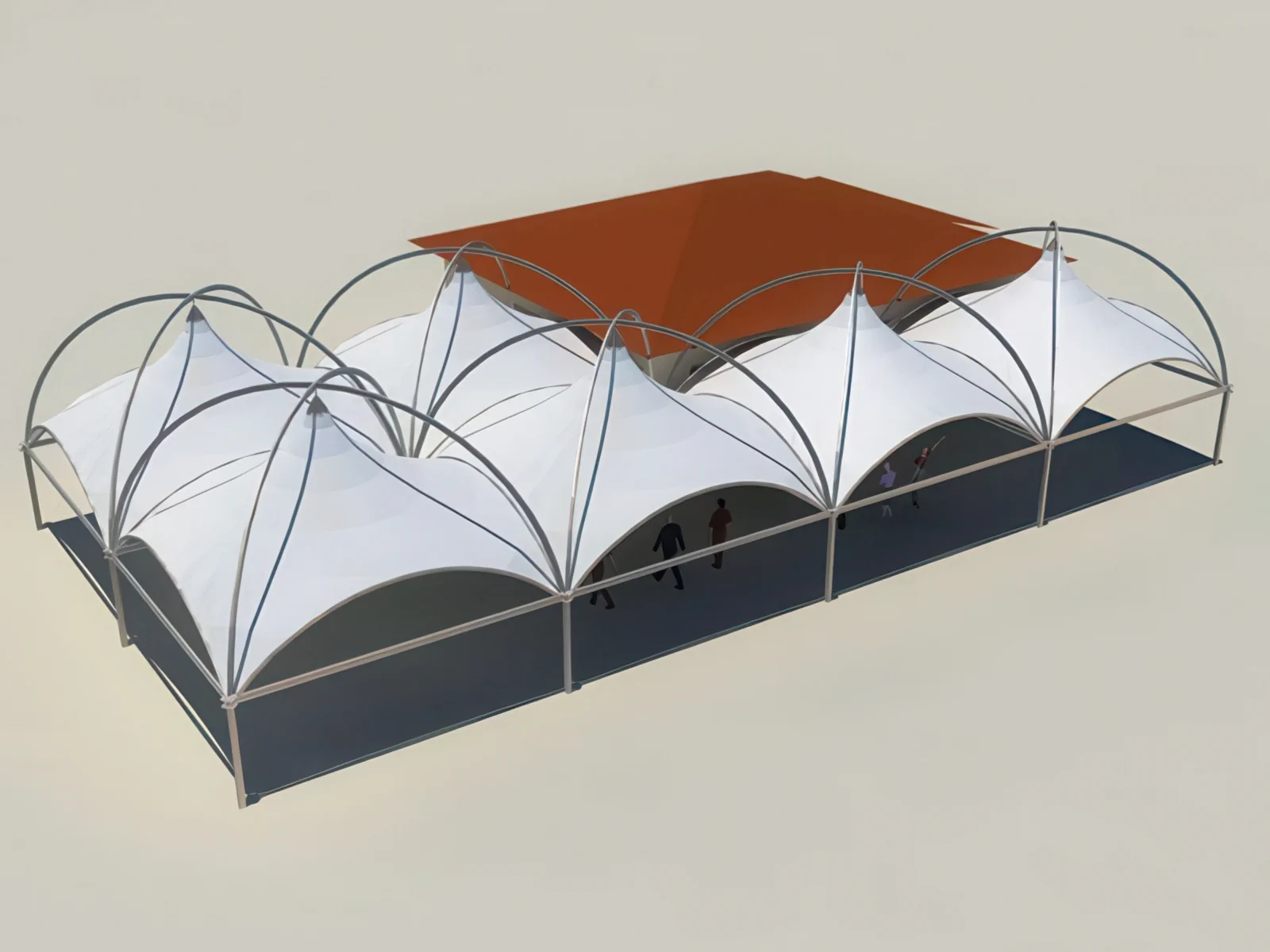Модульные шатры проект 15