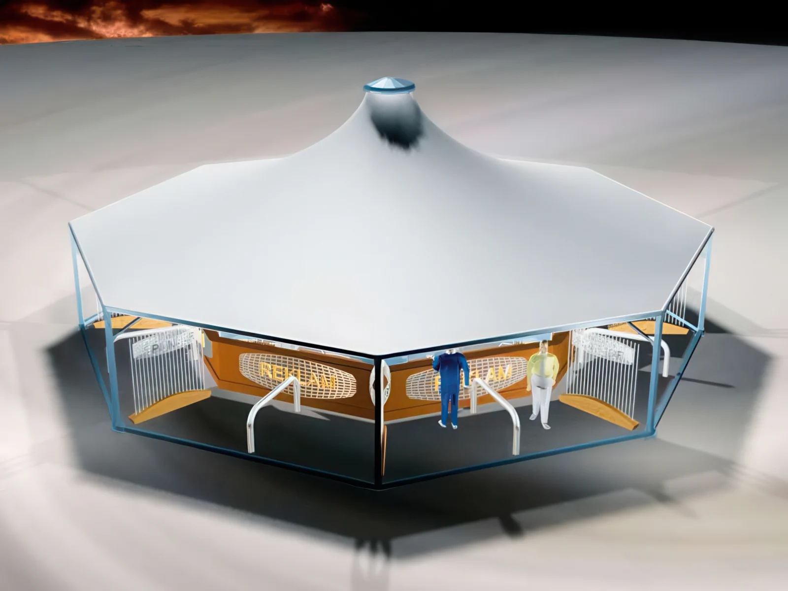 Модульные шатры проект 16