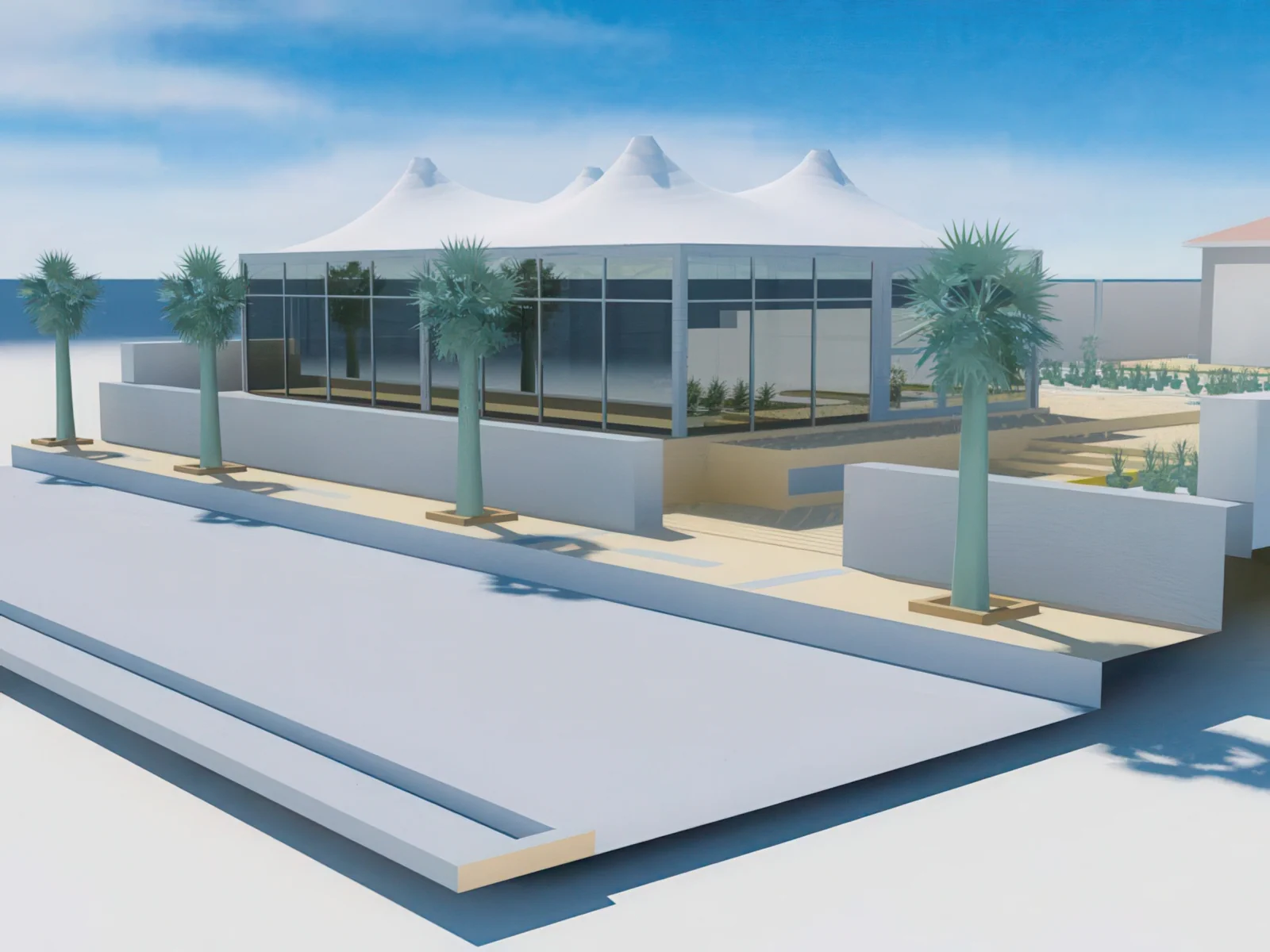 Модульные шатры проект 22