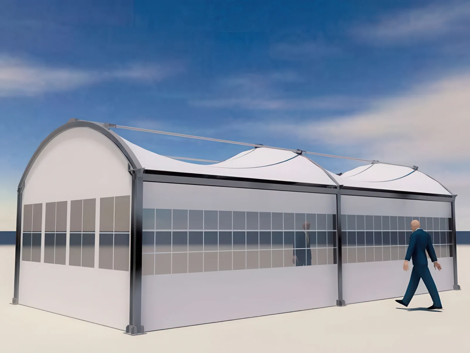 Модульные шатры проект 26