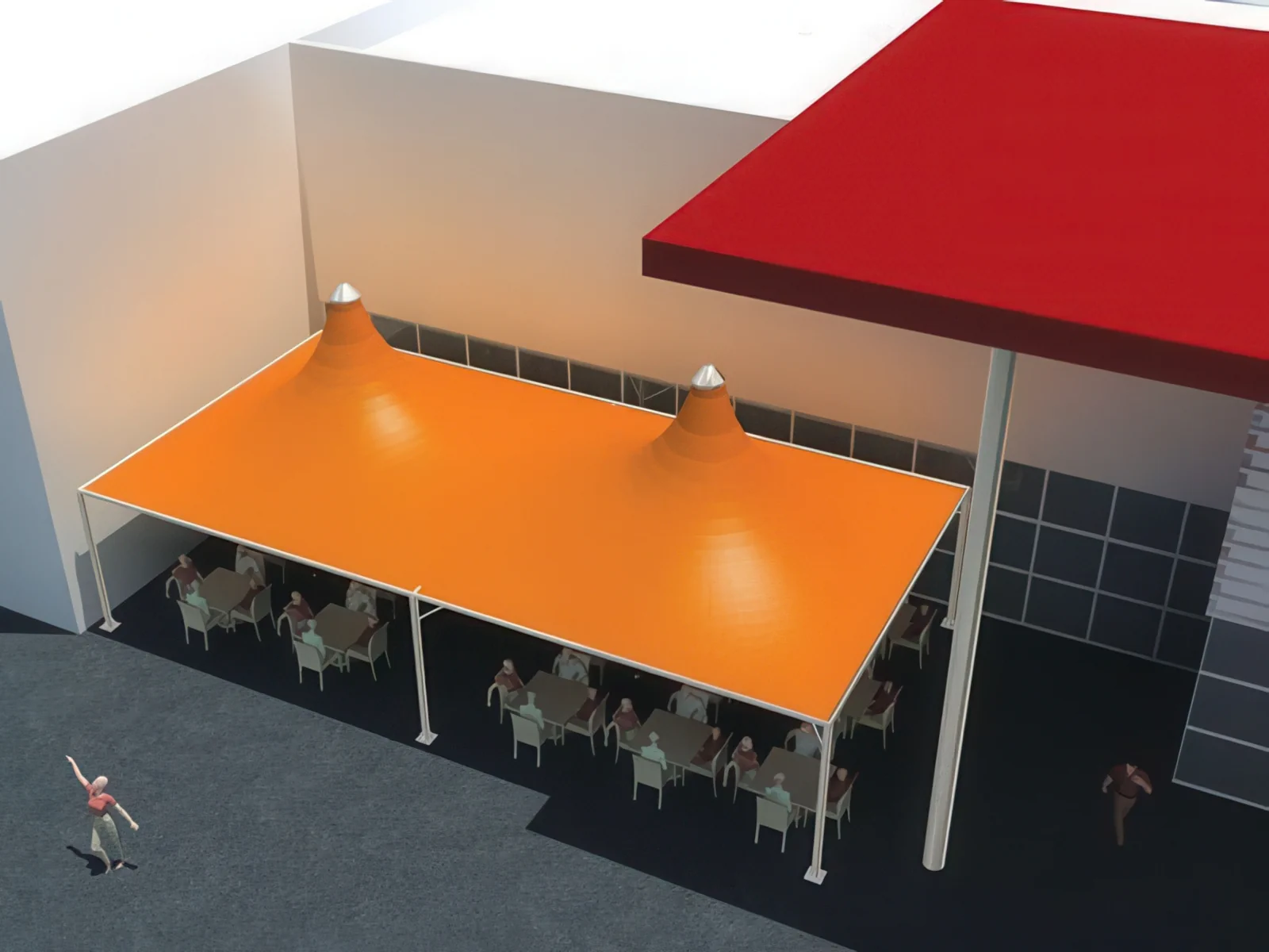 Модульные шатры проект 29