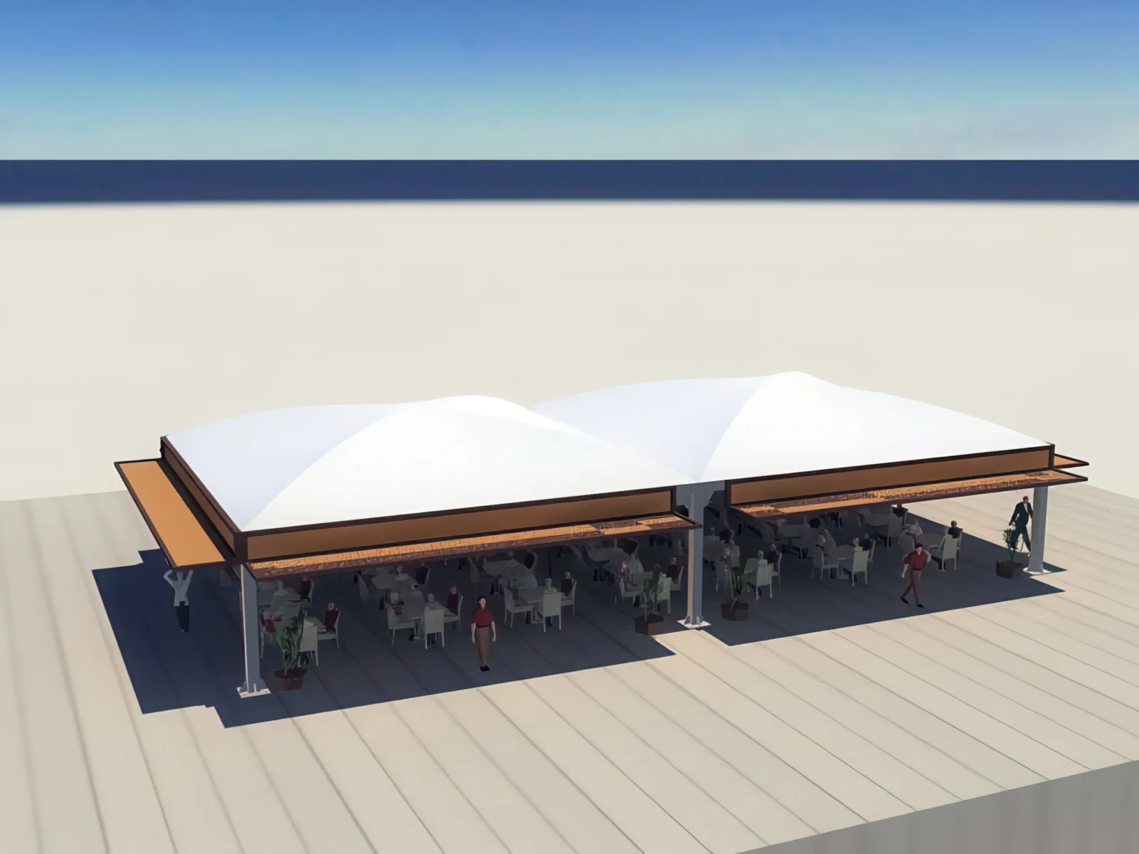 Модульные шатры проект 30