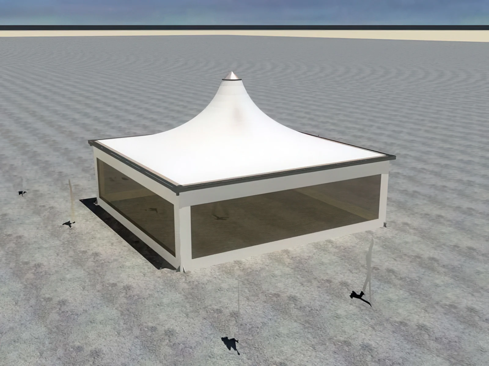 Модульные шатры проект 33