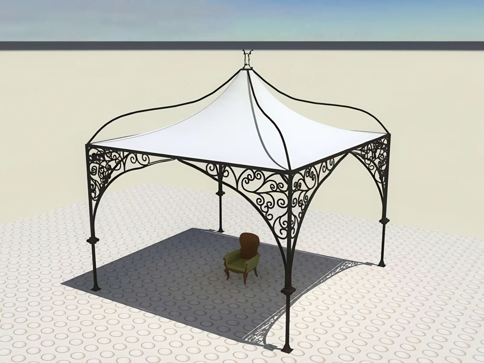 Модульные шатры проект 37