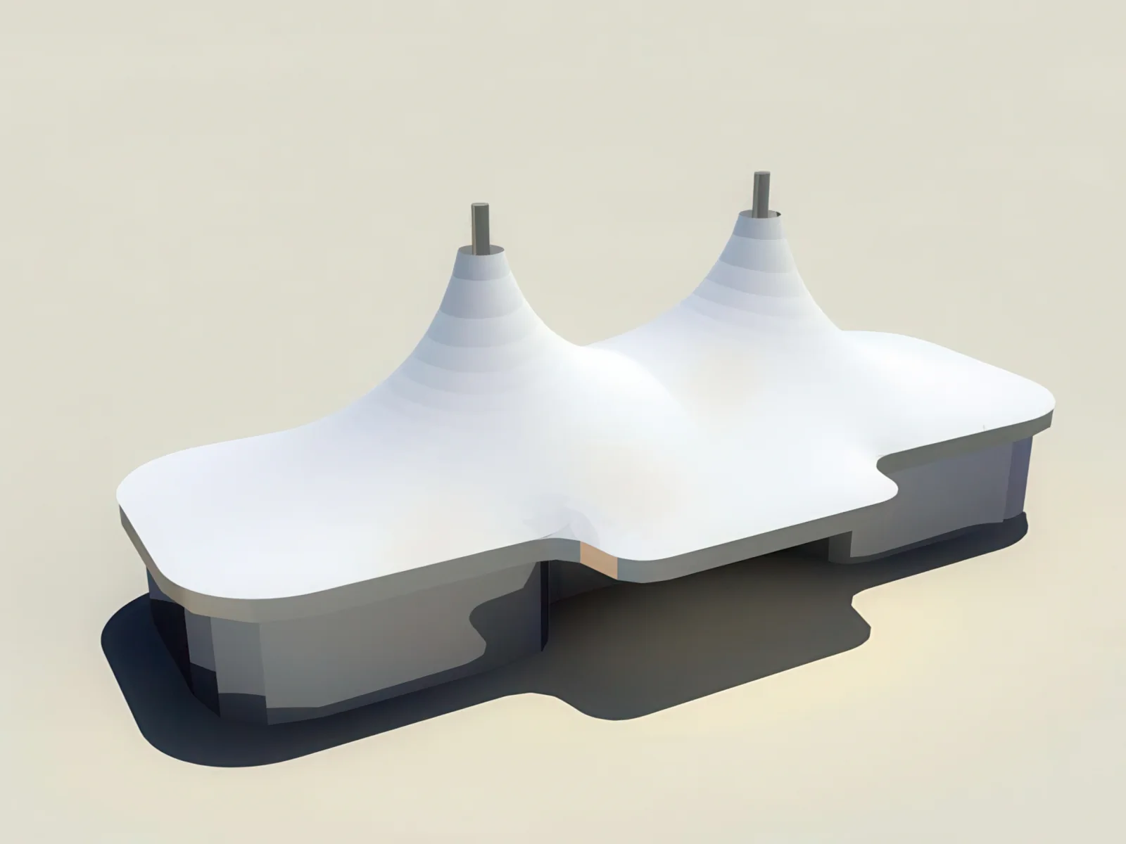 Модульные шатры проект 40