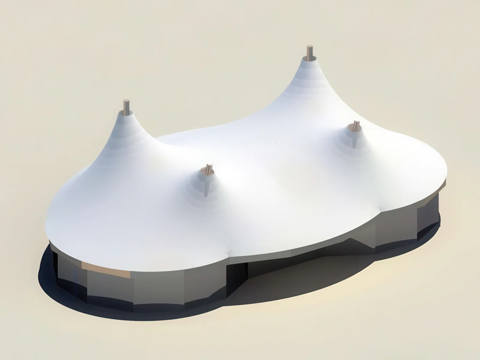 Модульные шатры проект 44