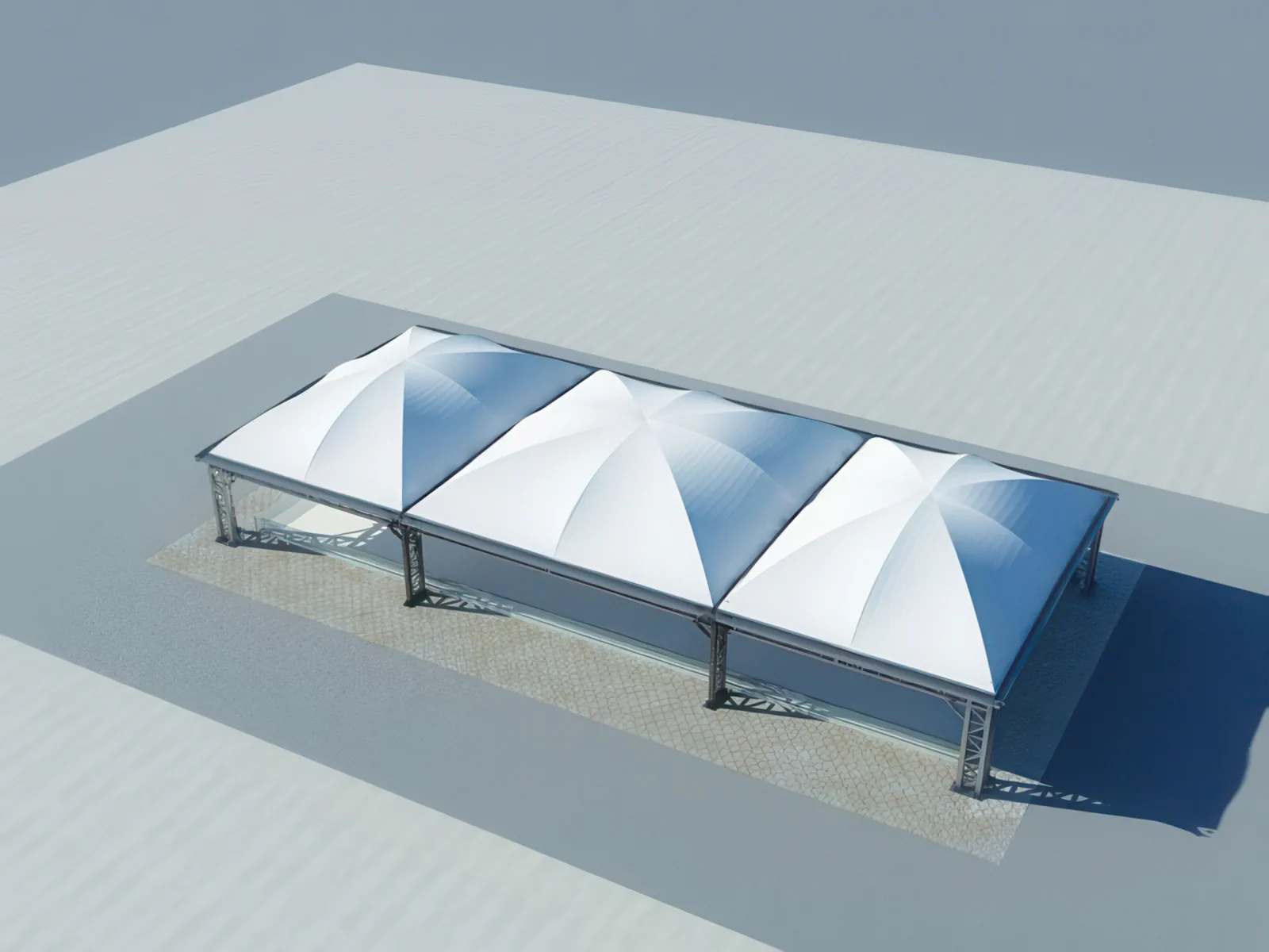 Модульные шатры проект 50