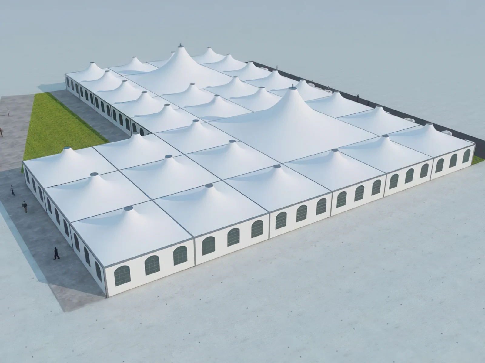 Модульные шатры проект 52