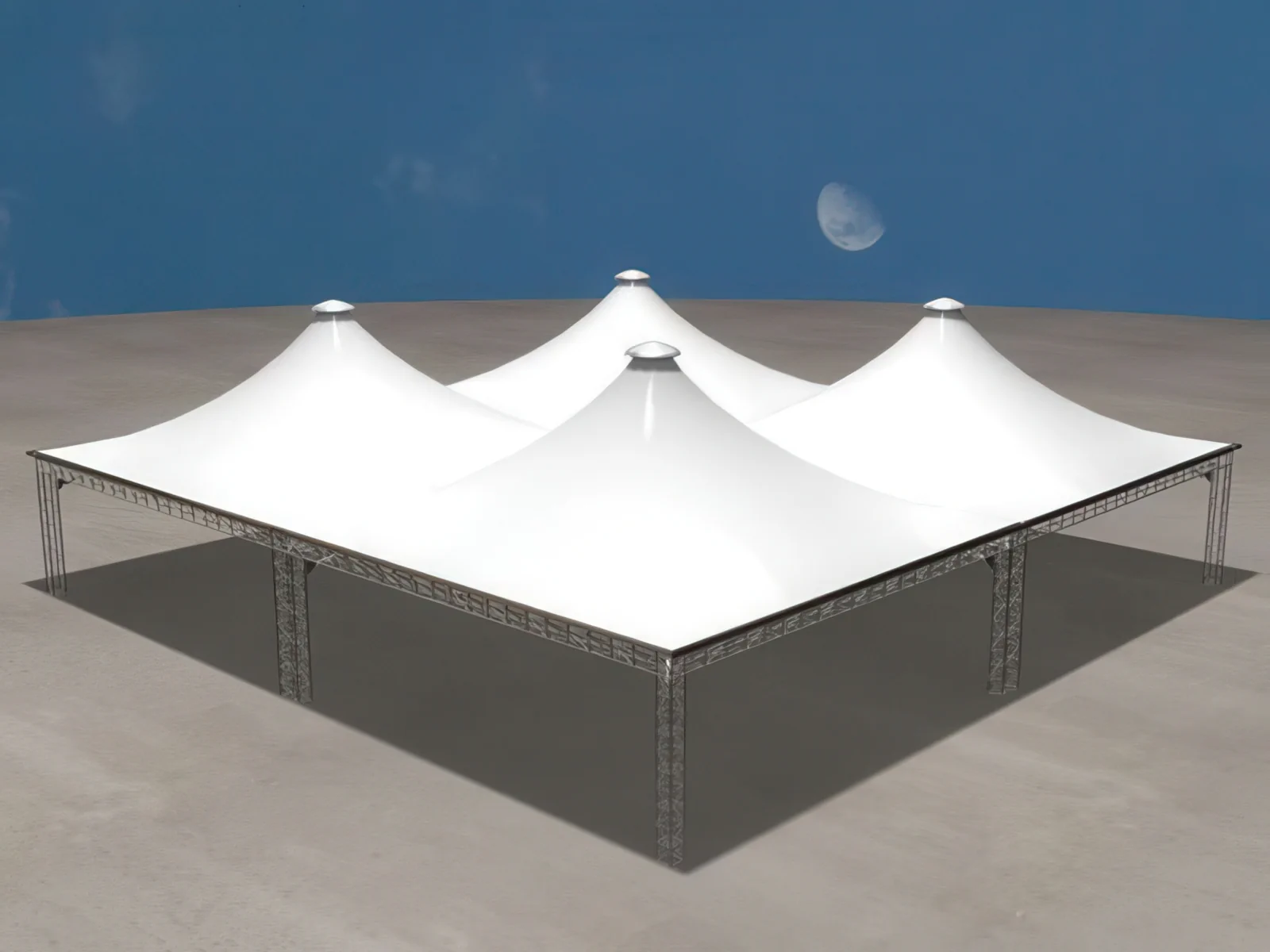 Тентовые сооружения без внутренних опор проект 9