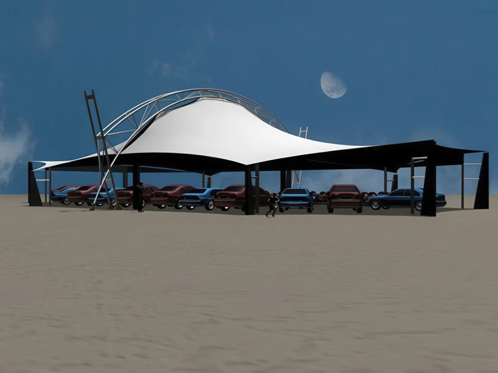 Тентовые сооружения без внутренних опор проект 30