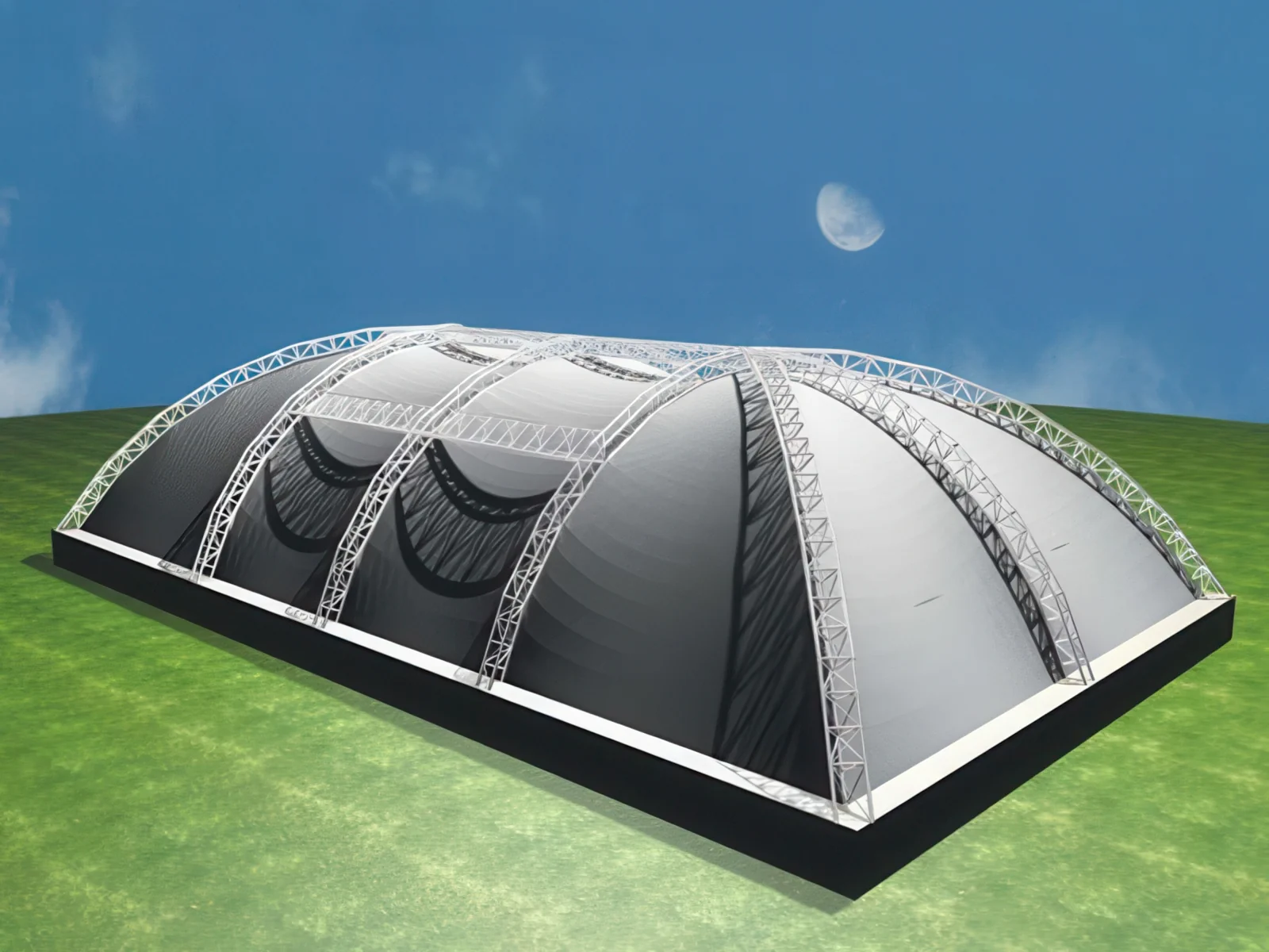 Тентовые сооружения без внутренних опор проект 33