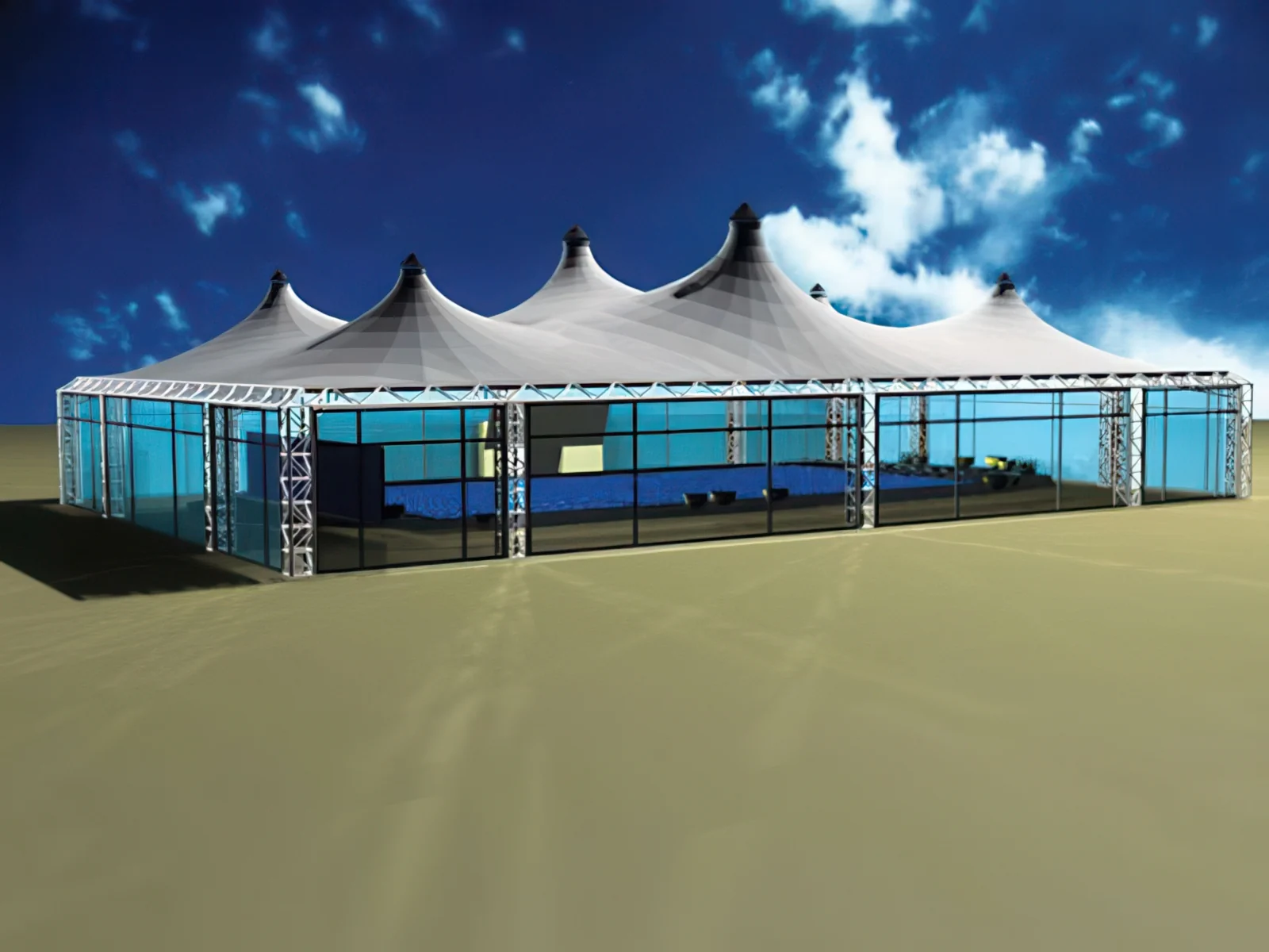 Тентовые сооружения без внутренних опор проект 48