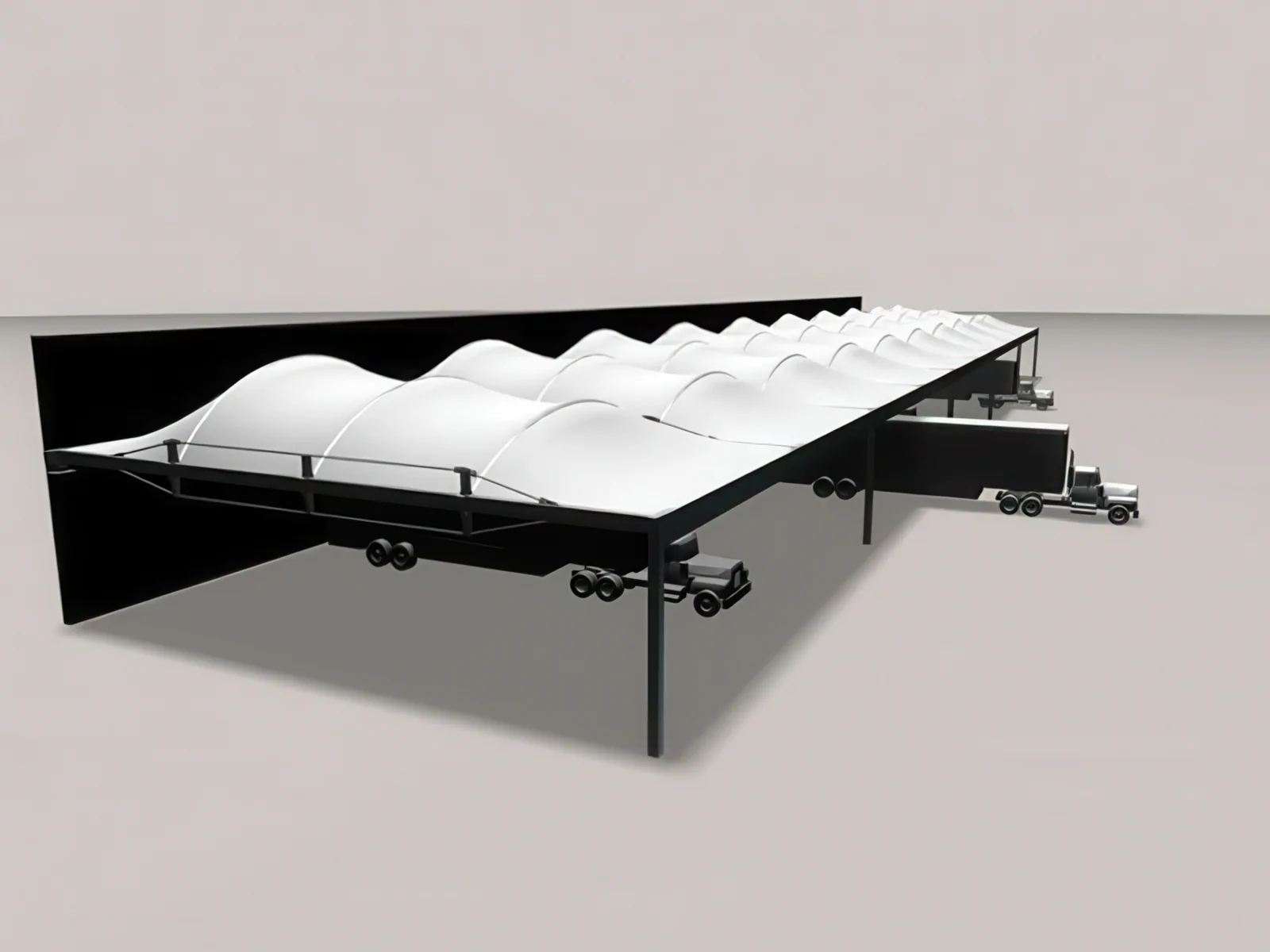 Тентовые сооружения без внутренних опор проект 59