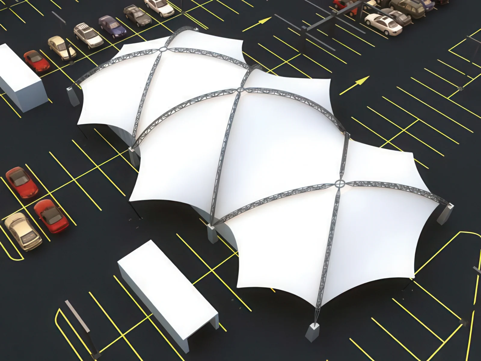 Тентовые сооружения без внутренних опор проект 63