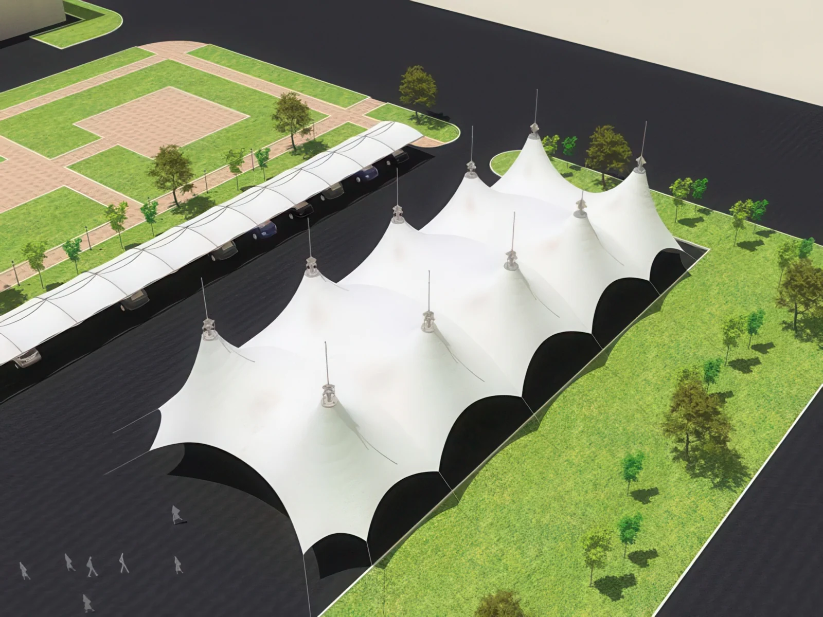 Тентовые сооружения без внутренних опор проект 93