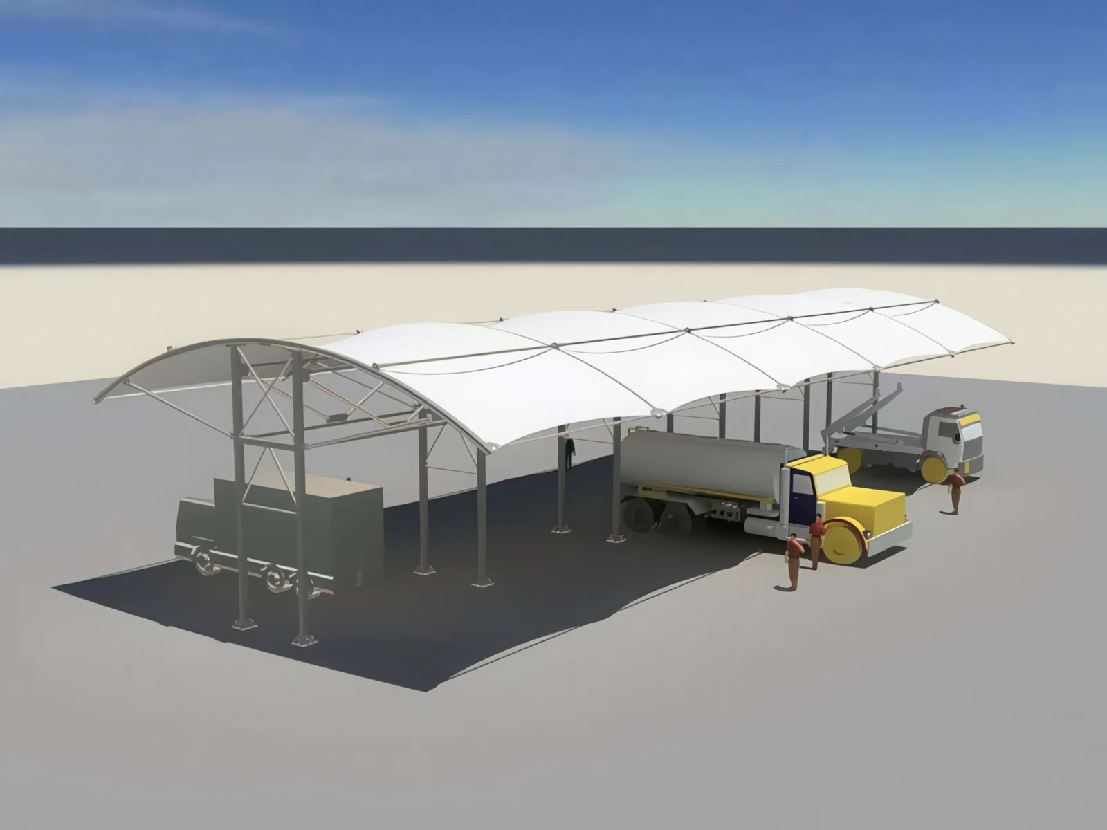 Навесы для автомобильных парковок проект 68