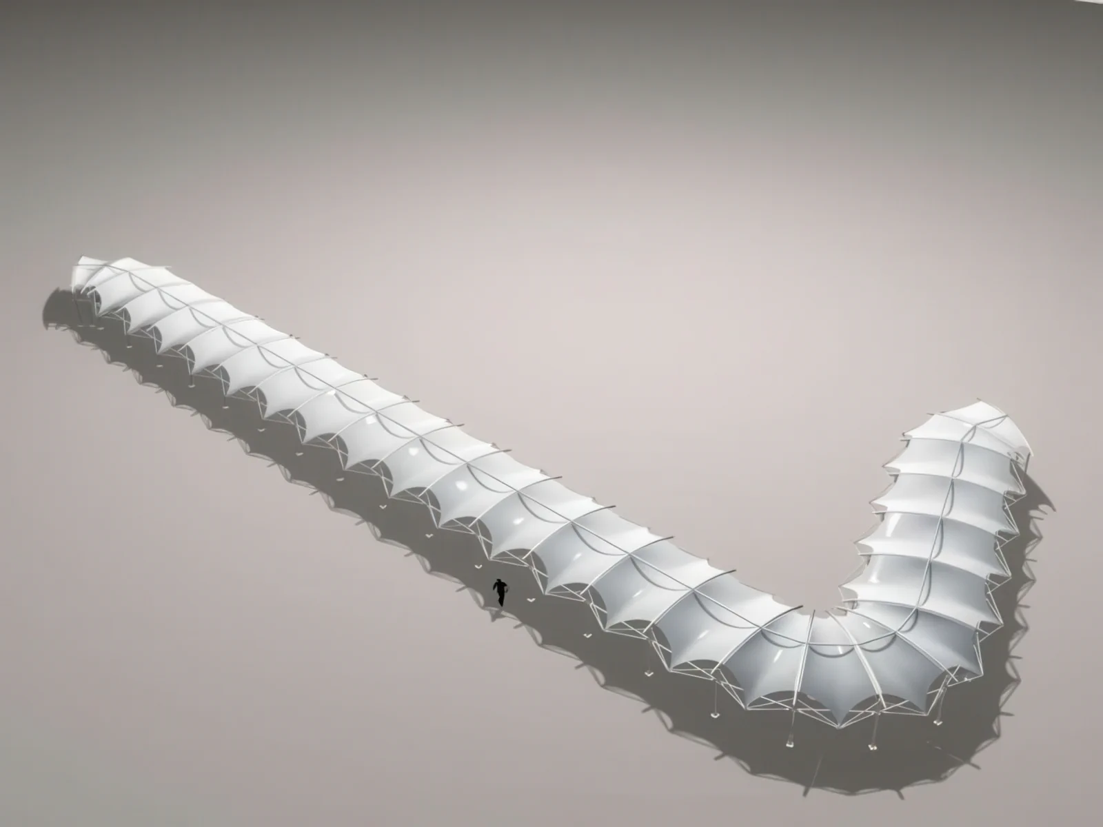 Навесы для пеших зон проект 6