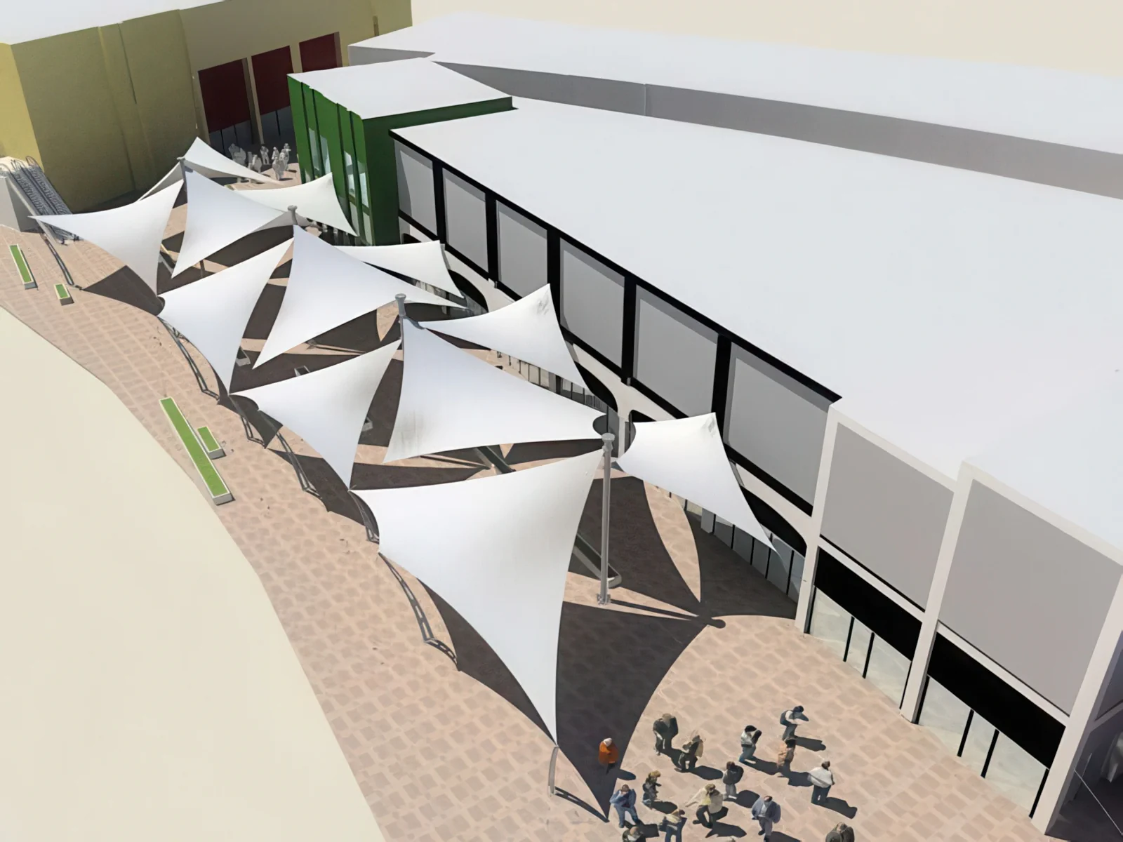 Тенты для ресторации проект 10