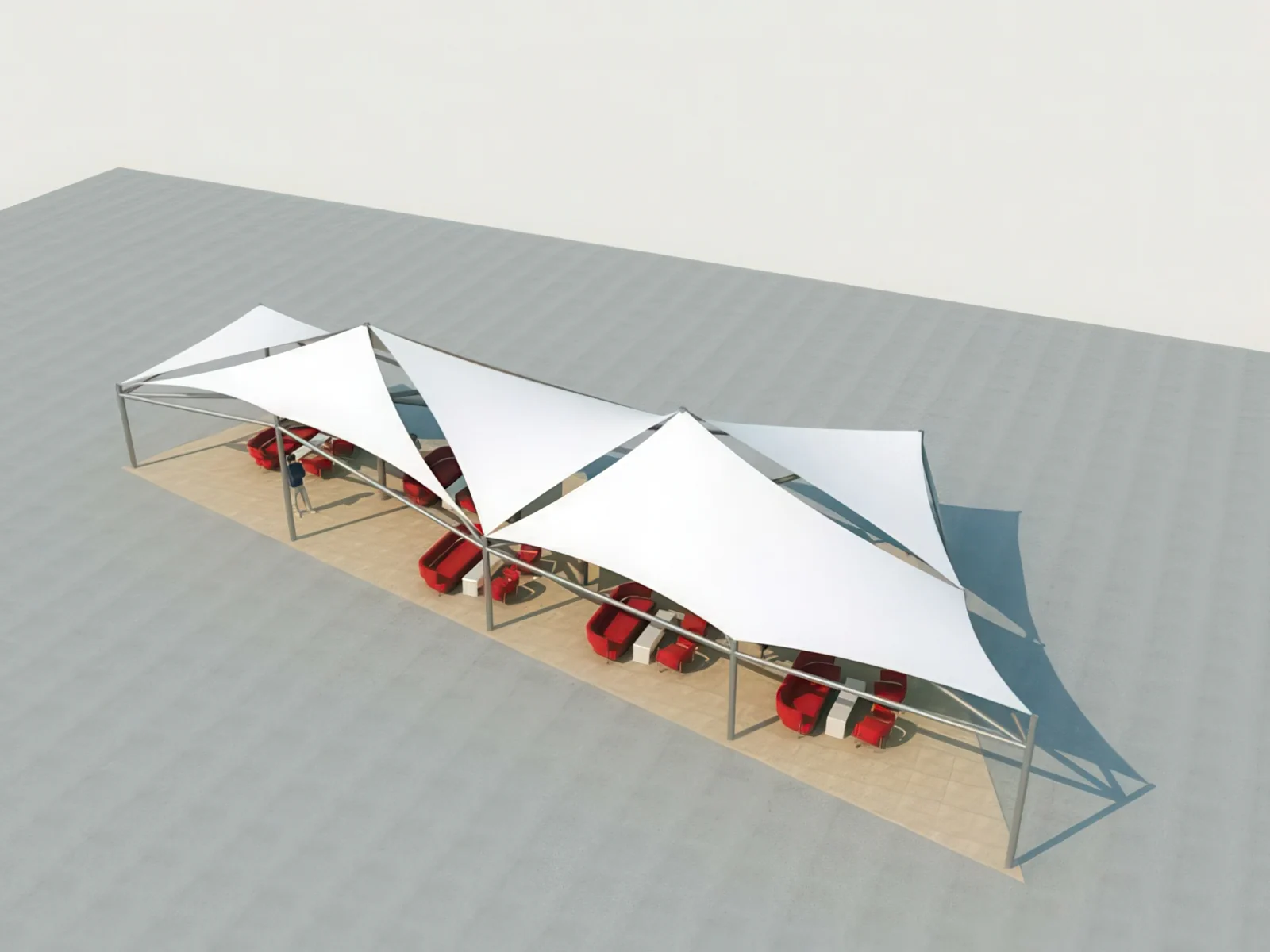 Тенты для ресторации проект 59