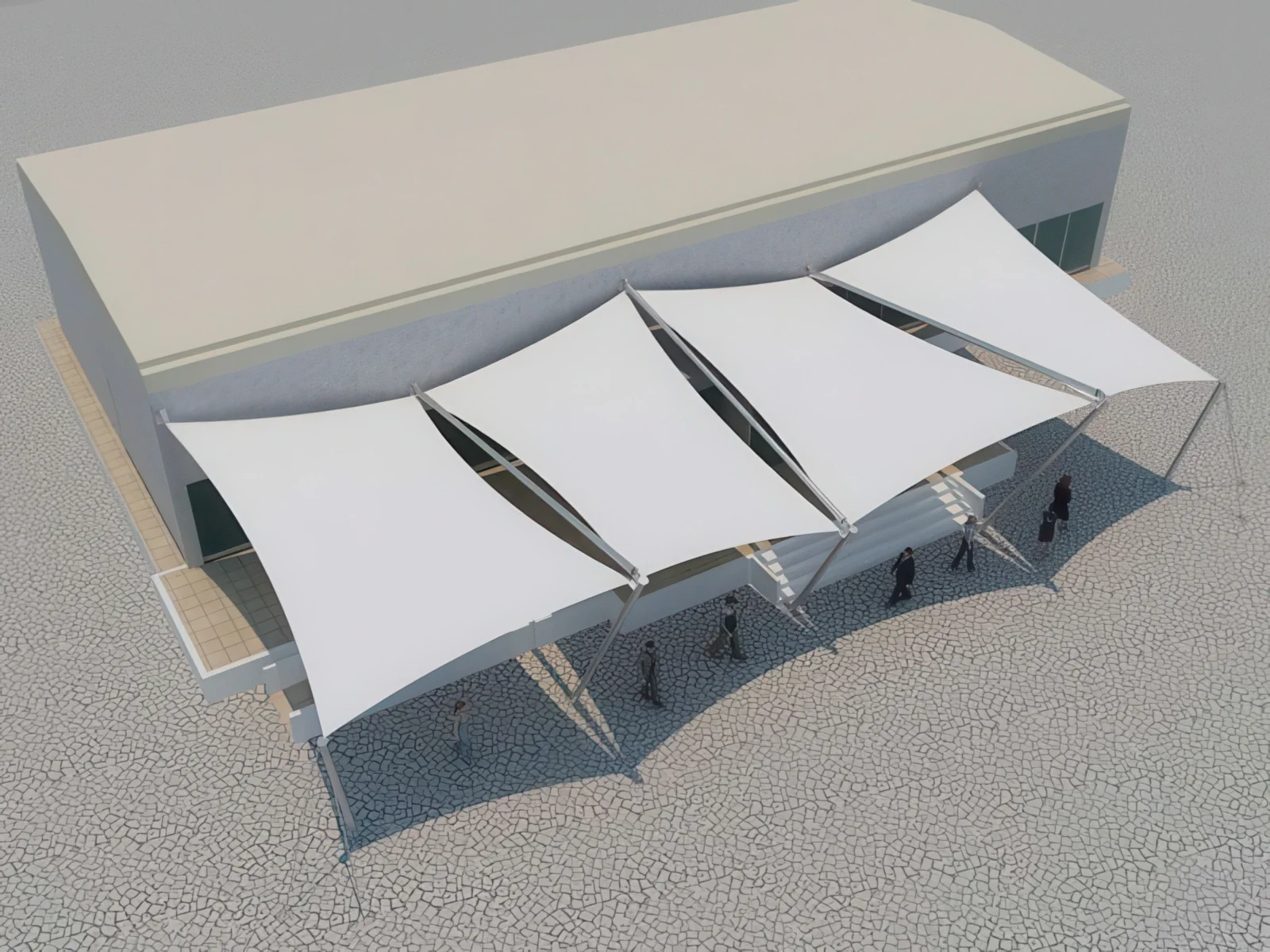 Тенты для ресторации проект 81