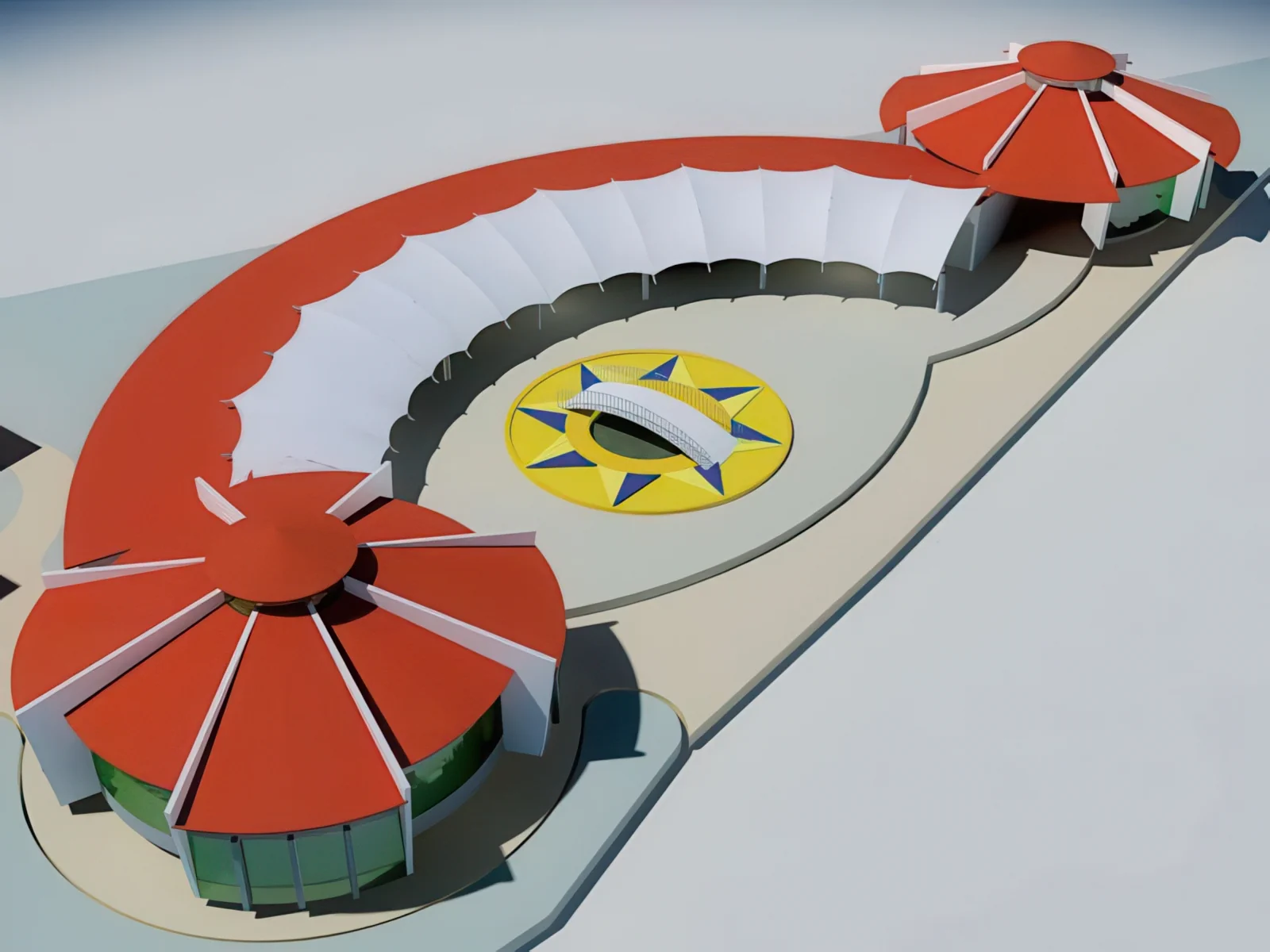 Тенты для ресторации проект 120