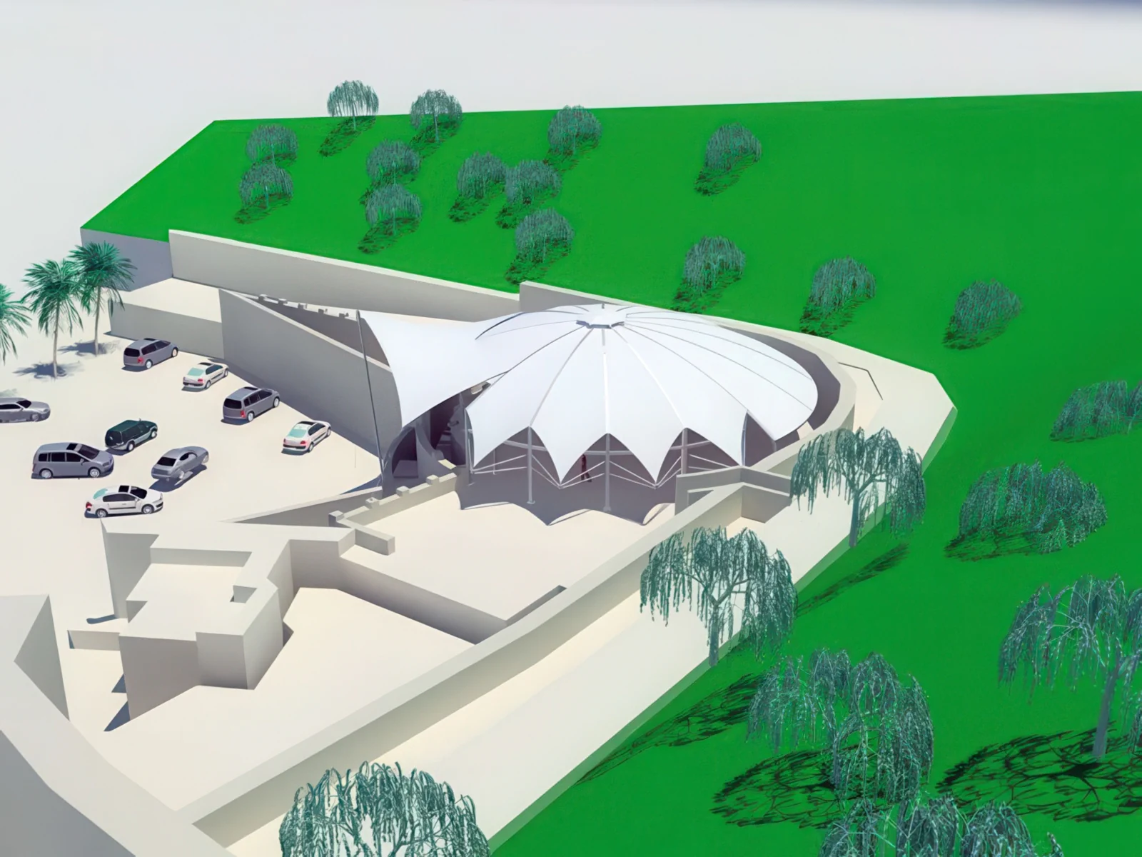 Тенты для ресторации проект 131