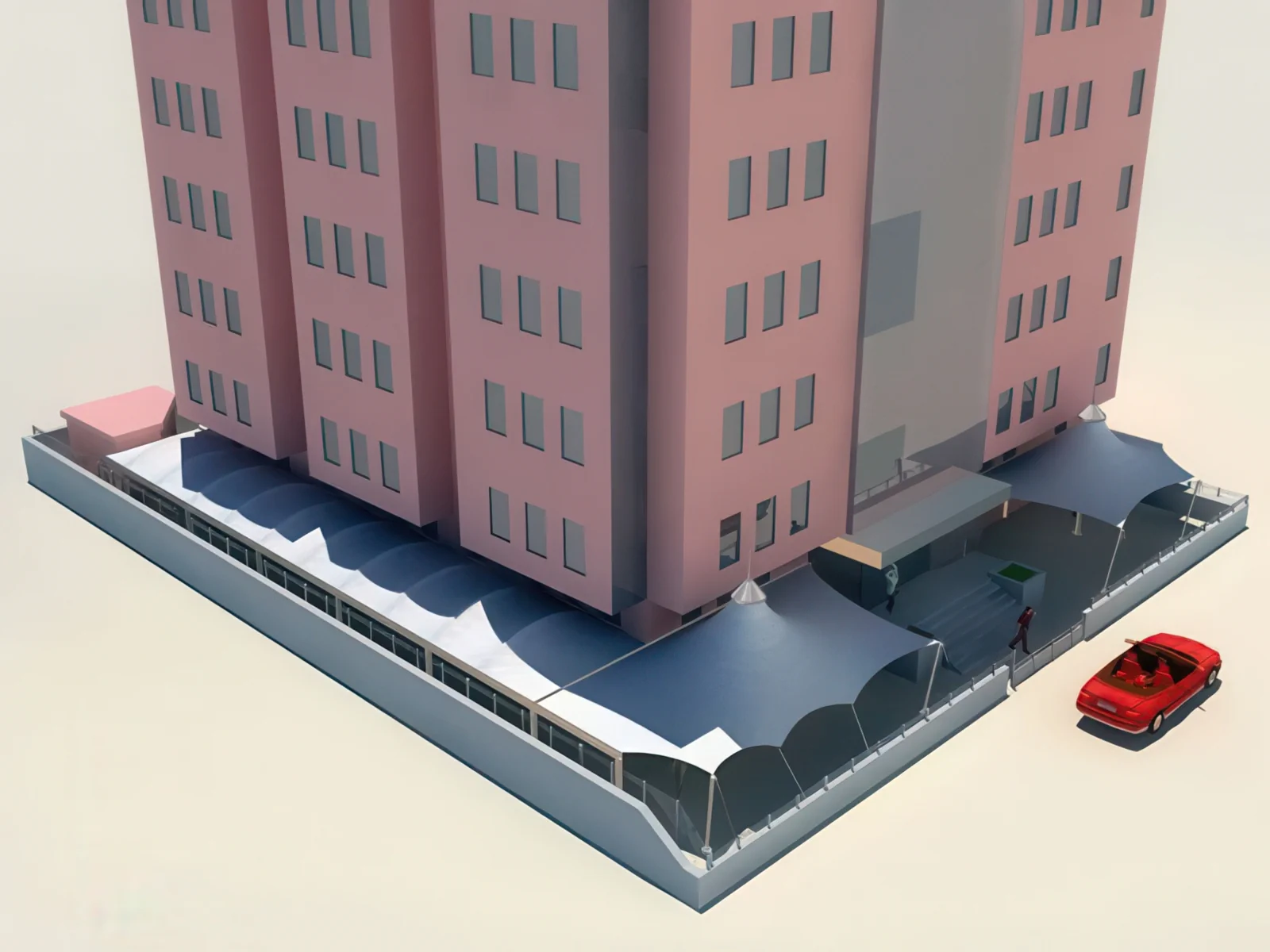 Тенты для ресторации проект 134