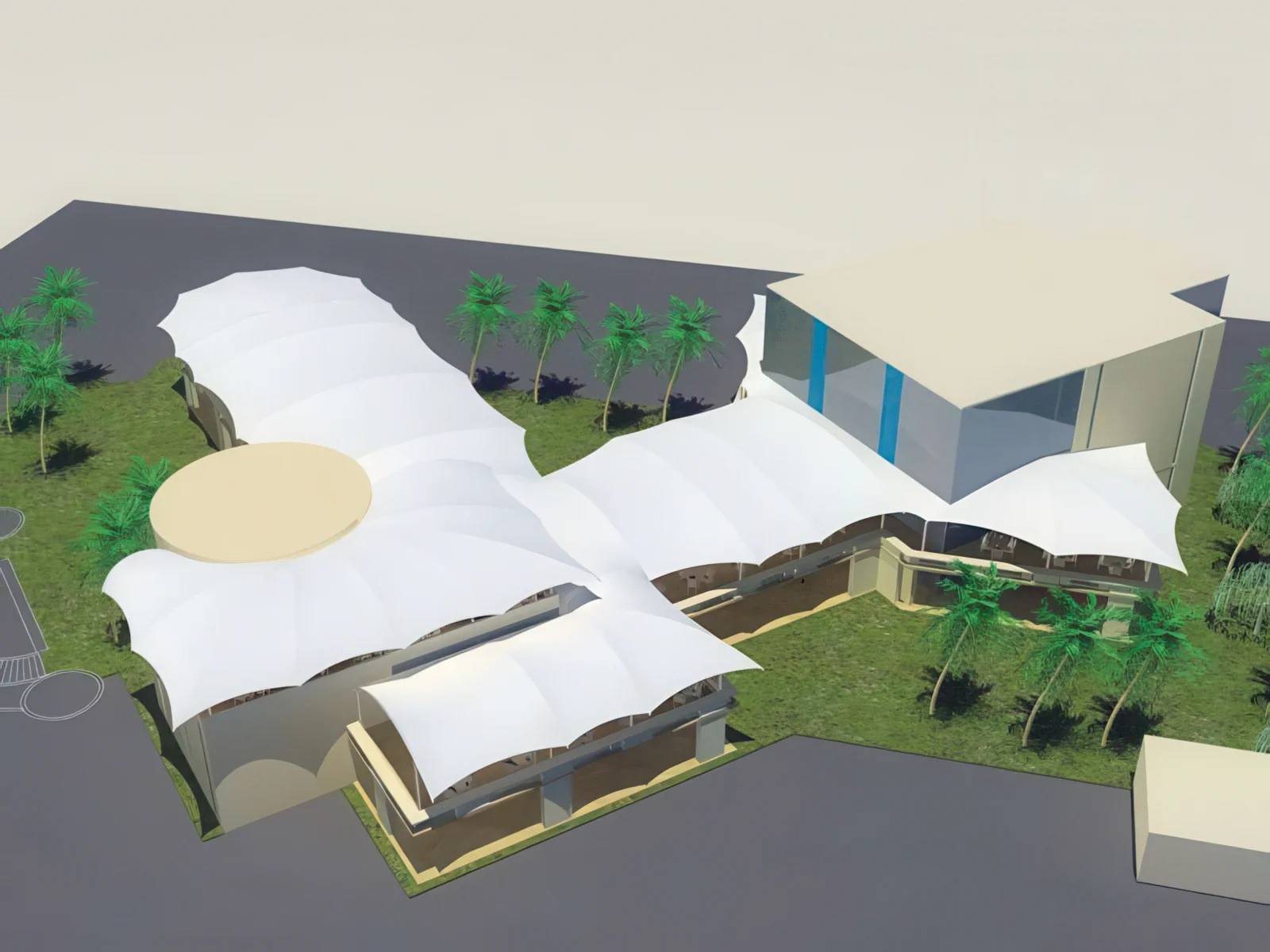 Тенты для ресторации проект 138