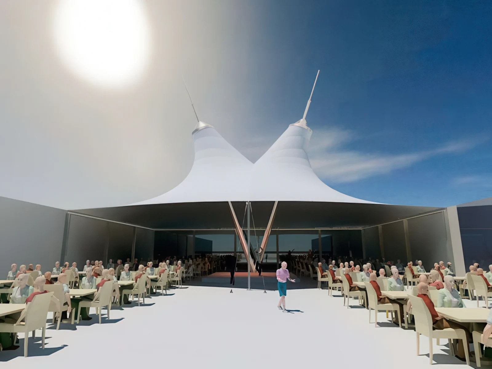 Тенты для ресторации проект 139