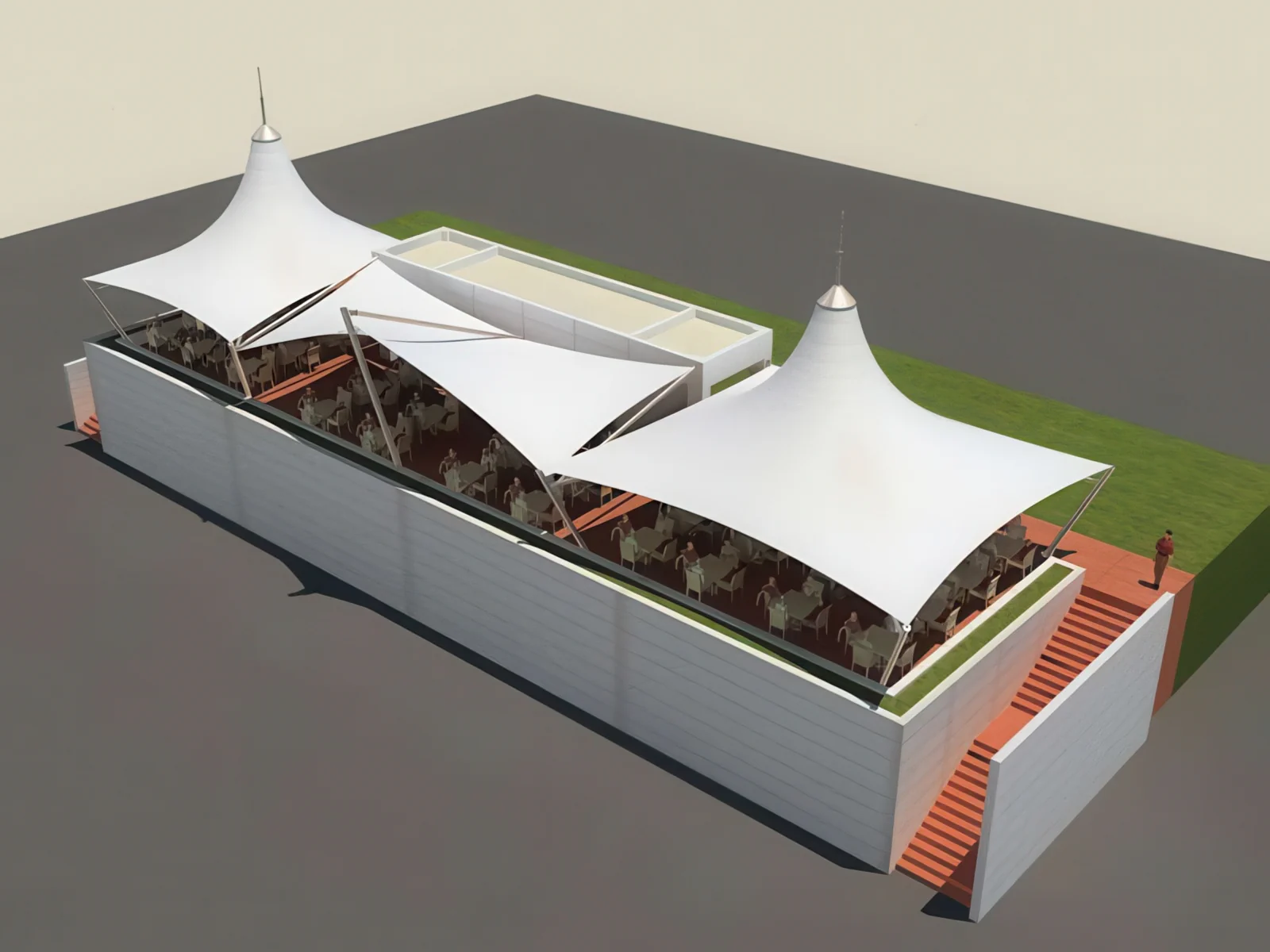 Навесы для крыш и балконов проект 10