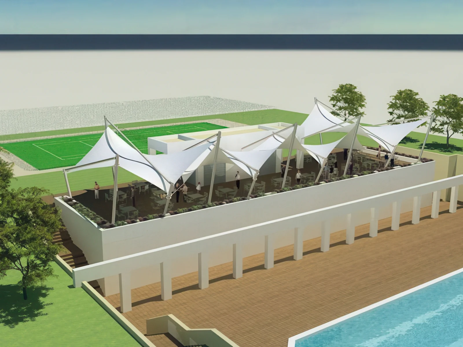 Навесы для крыш и балконов проект 11