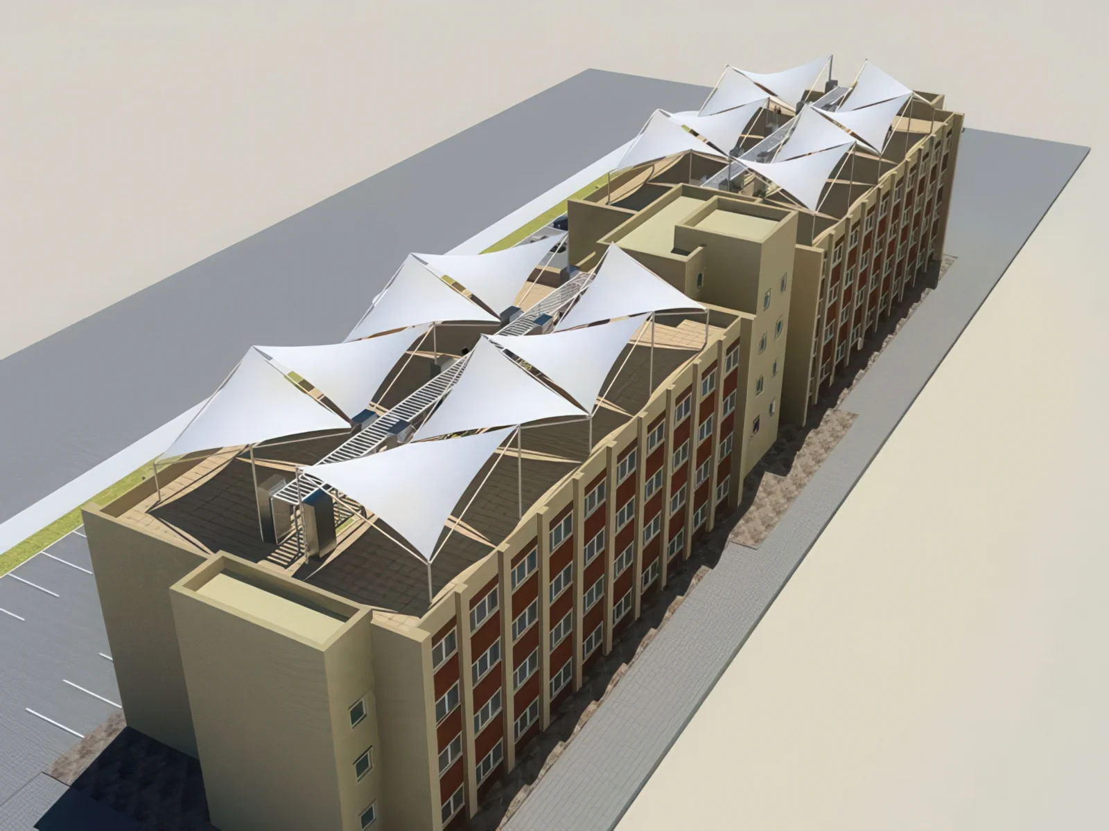 Навесы для крыш и балконов проект 12