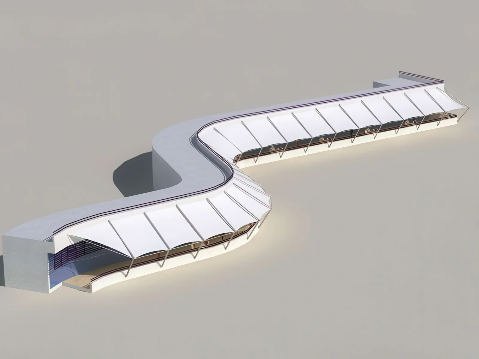 Навесы для крыш и балконов проект 13