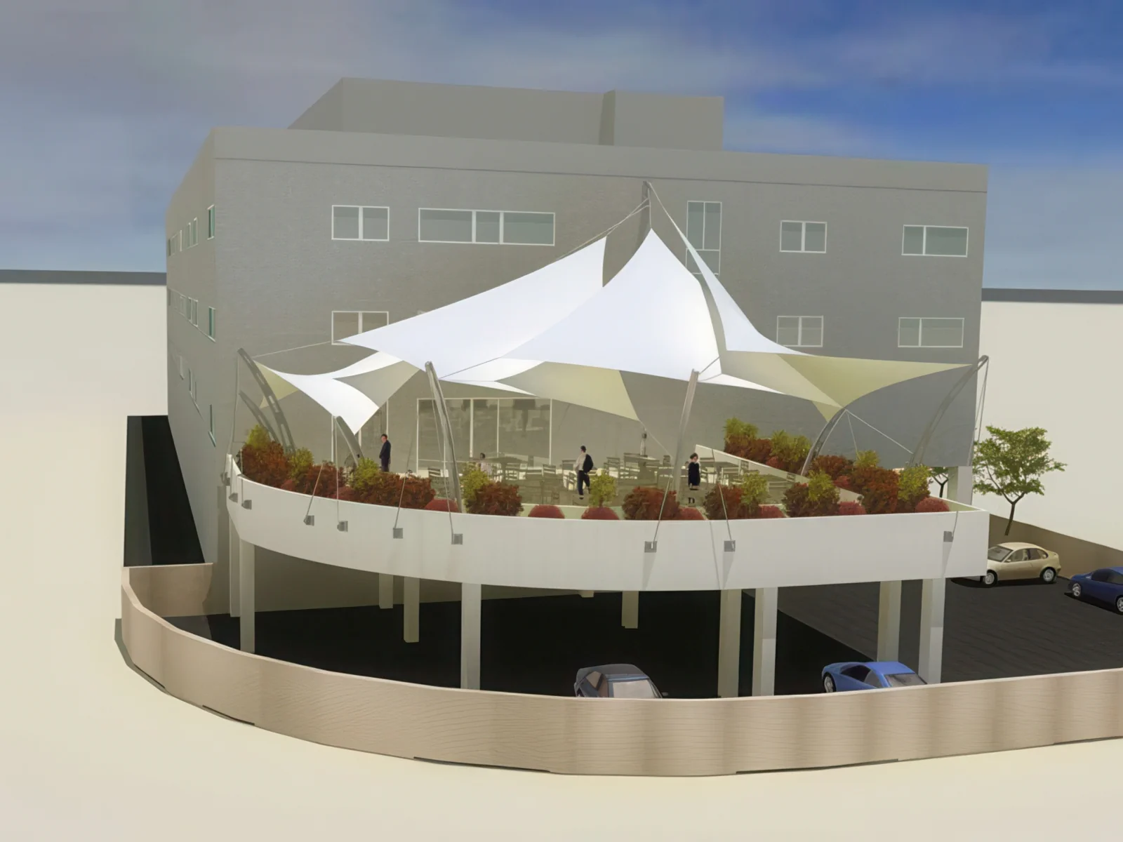 Навесы для крыш и балконов проект 22