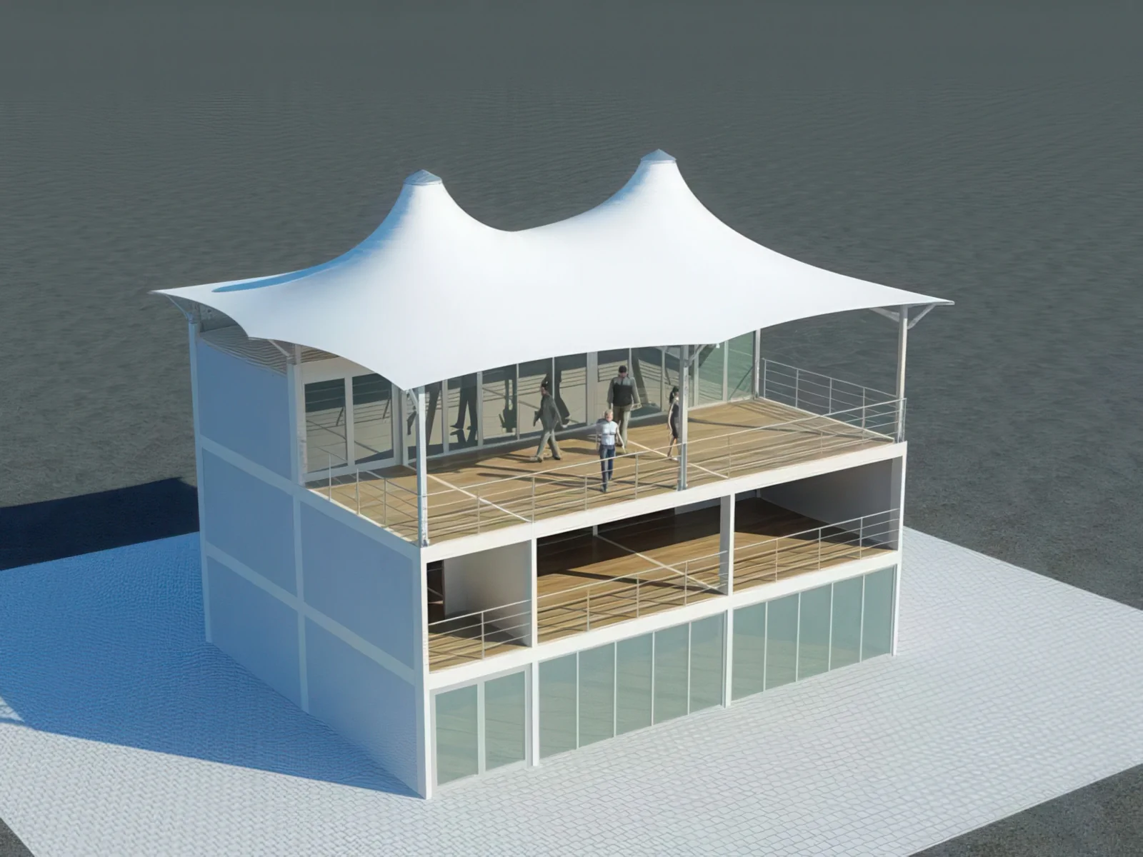 Навесы для крыш и балконов проект 25