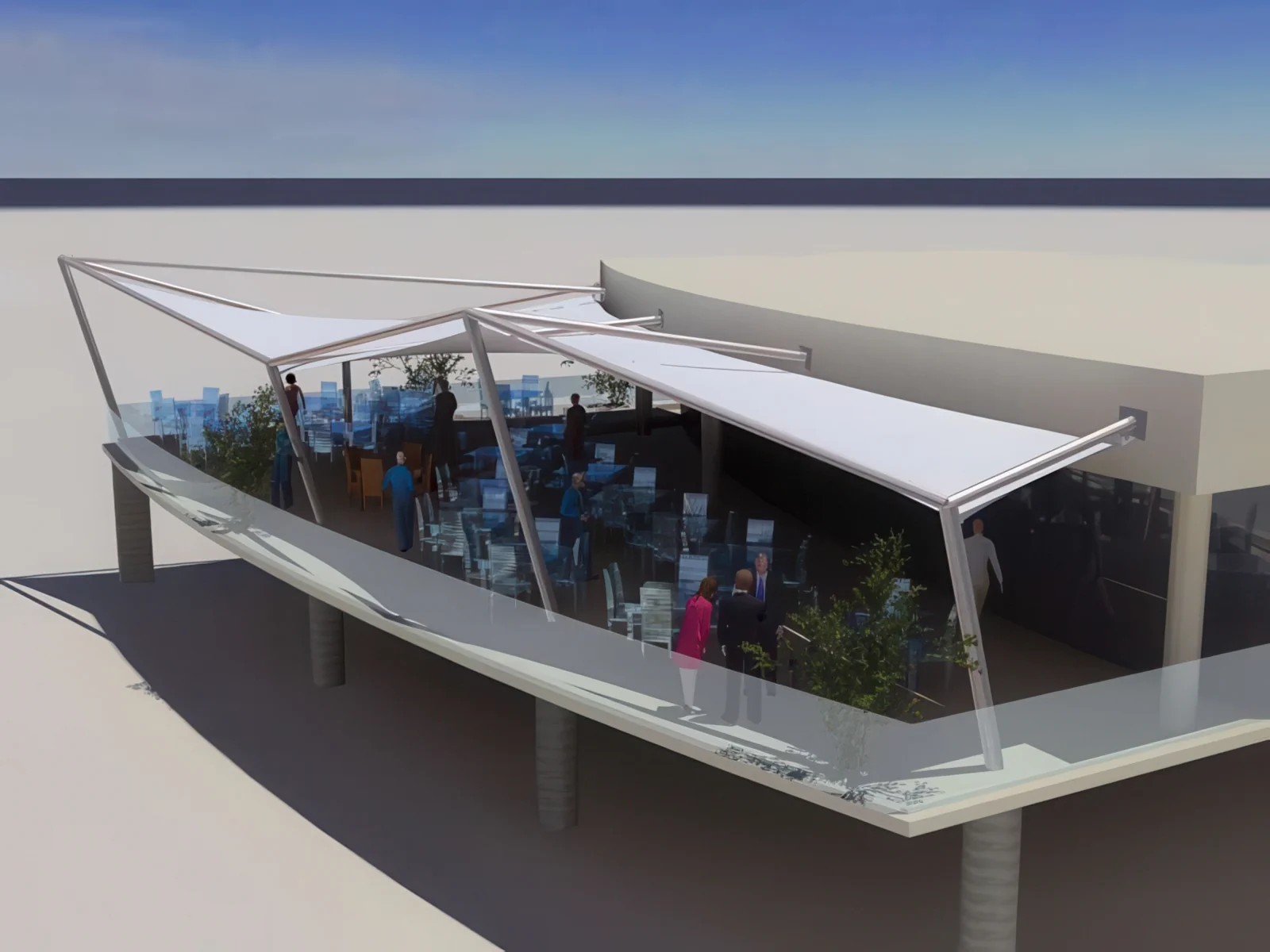 Навесы для крыш и балконов проект 26