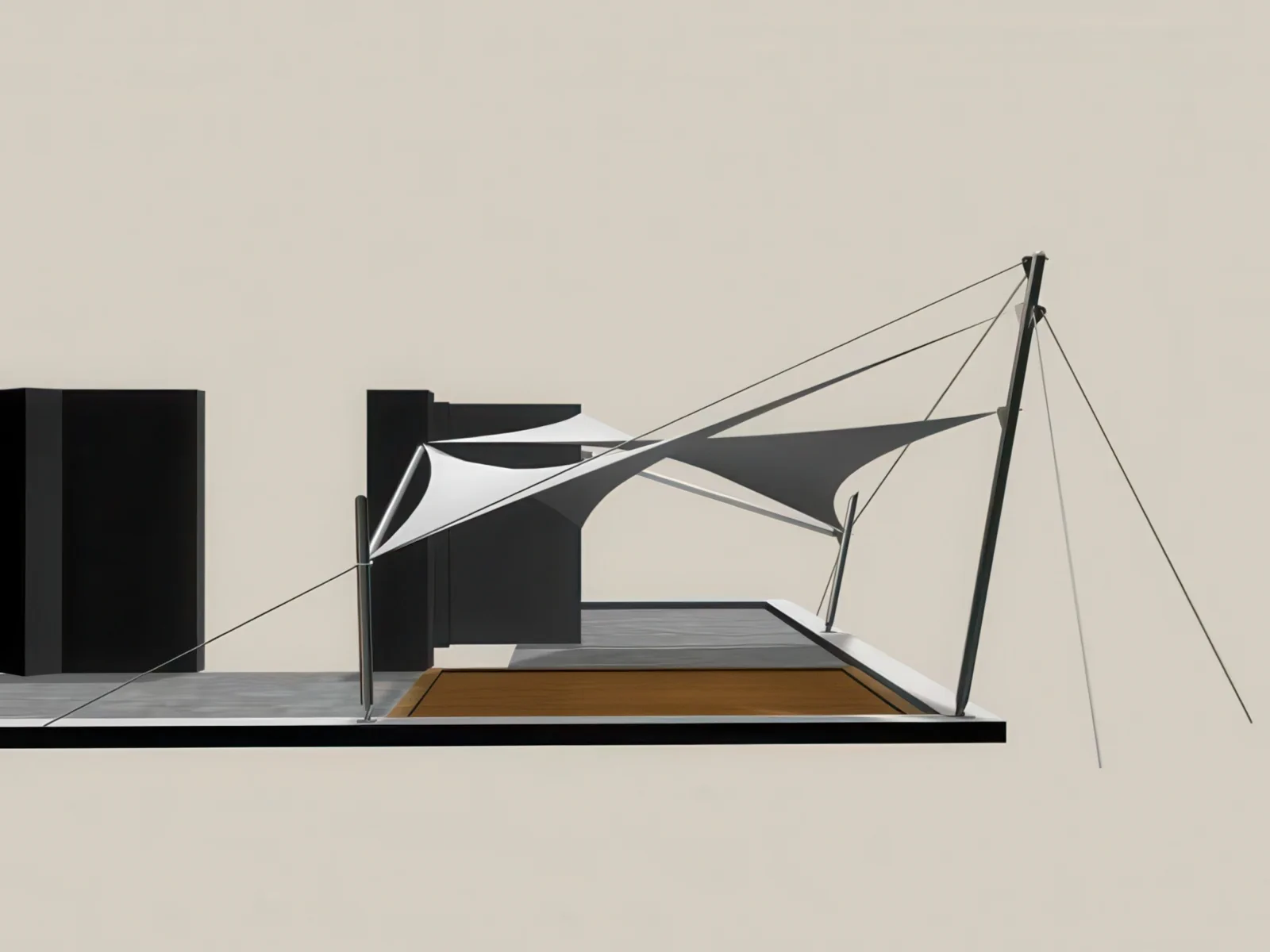 Навесы для крыш и балконов проект 28