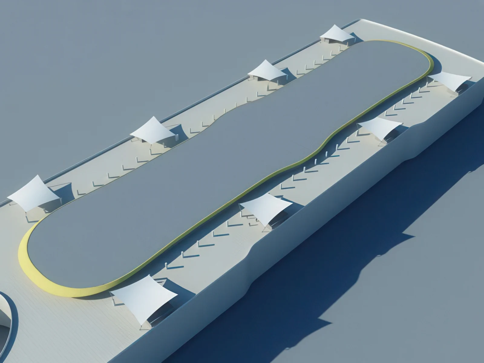 Навесы для крыш и балконов проект 29