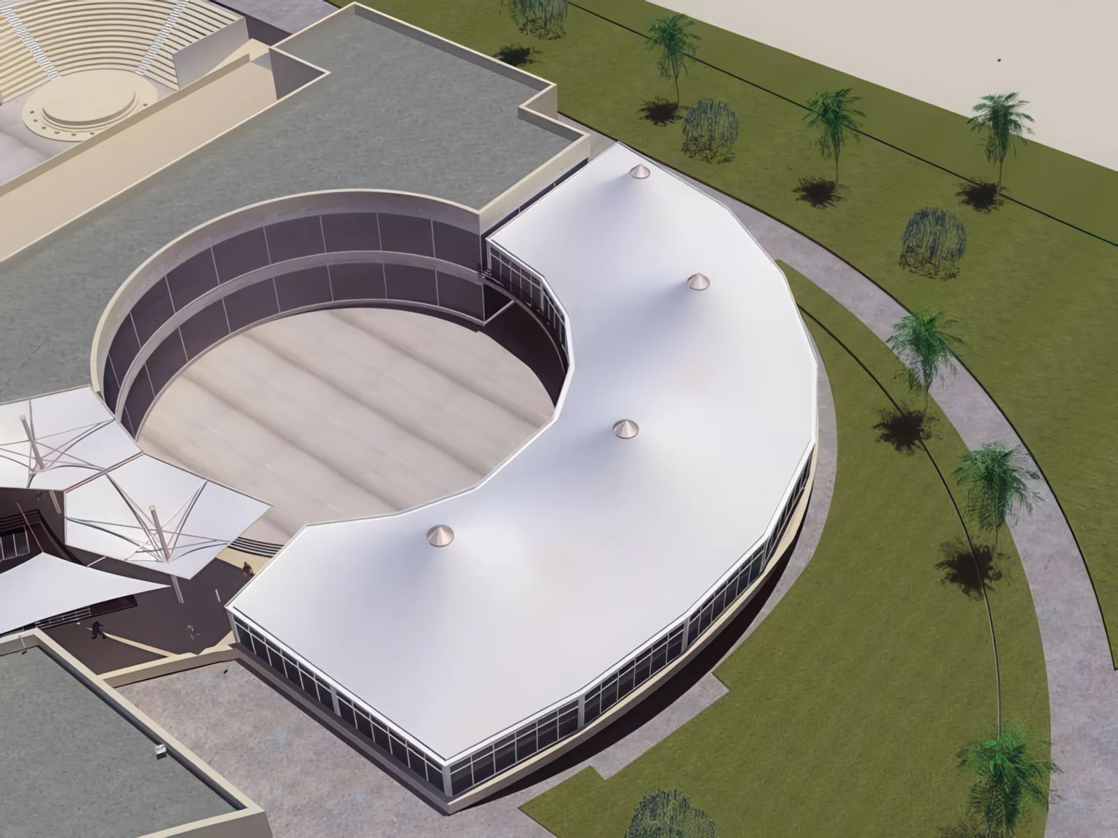 Навесы для крыш и балконов проект 70