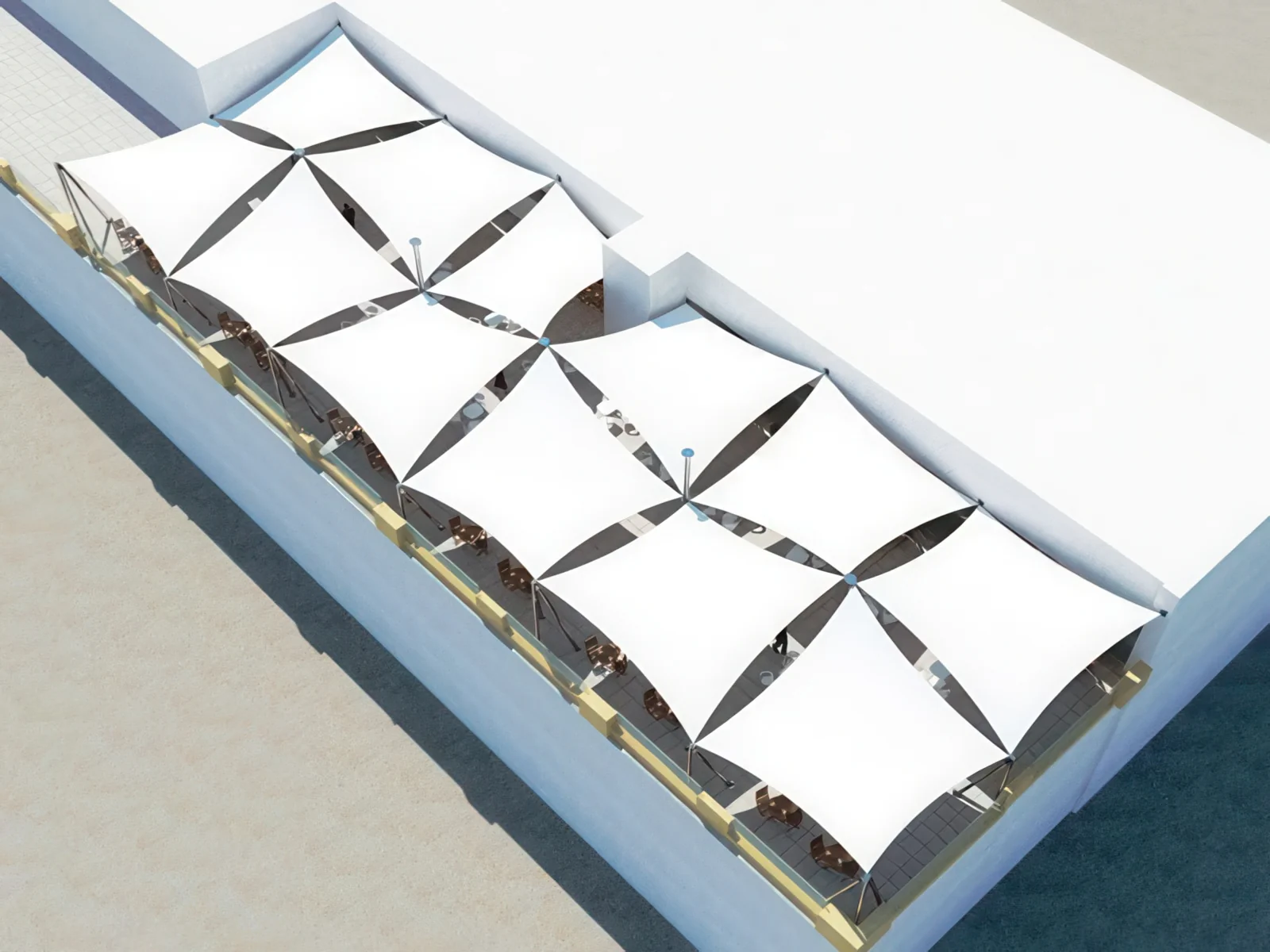 Навесы для крыш и балконов проект 72