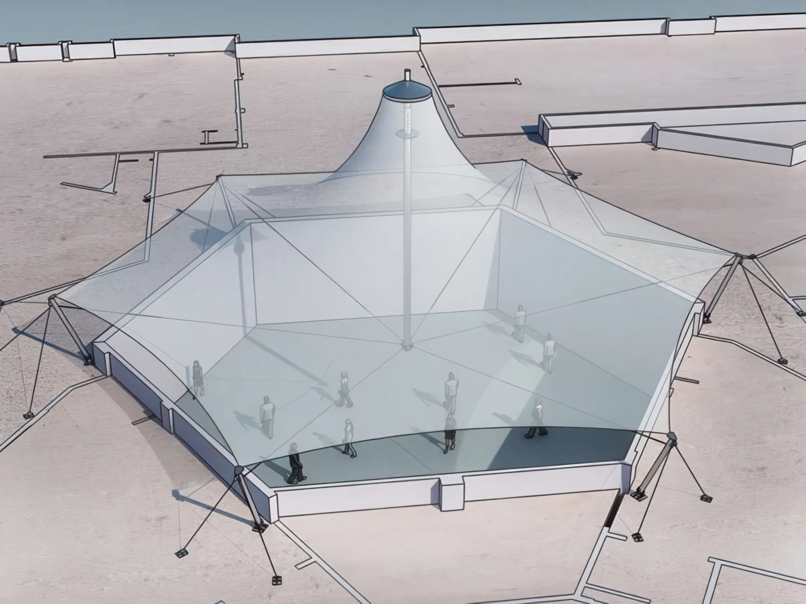 Навесы для крыш и балконов проект 74