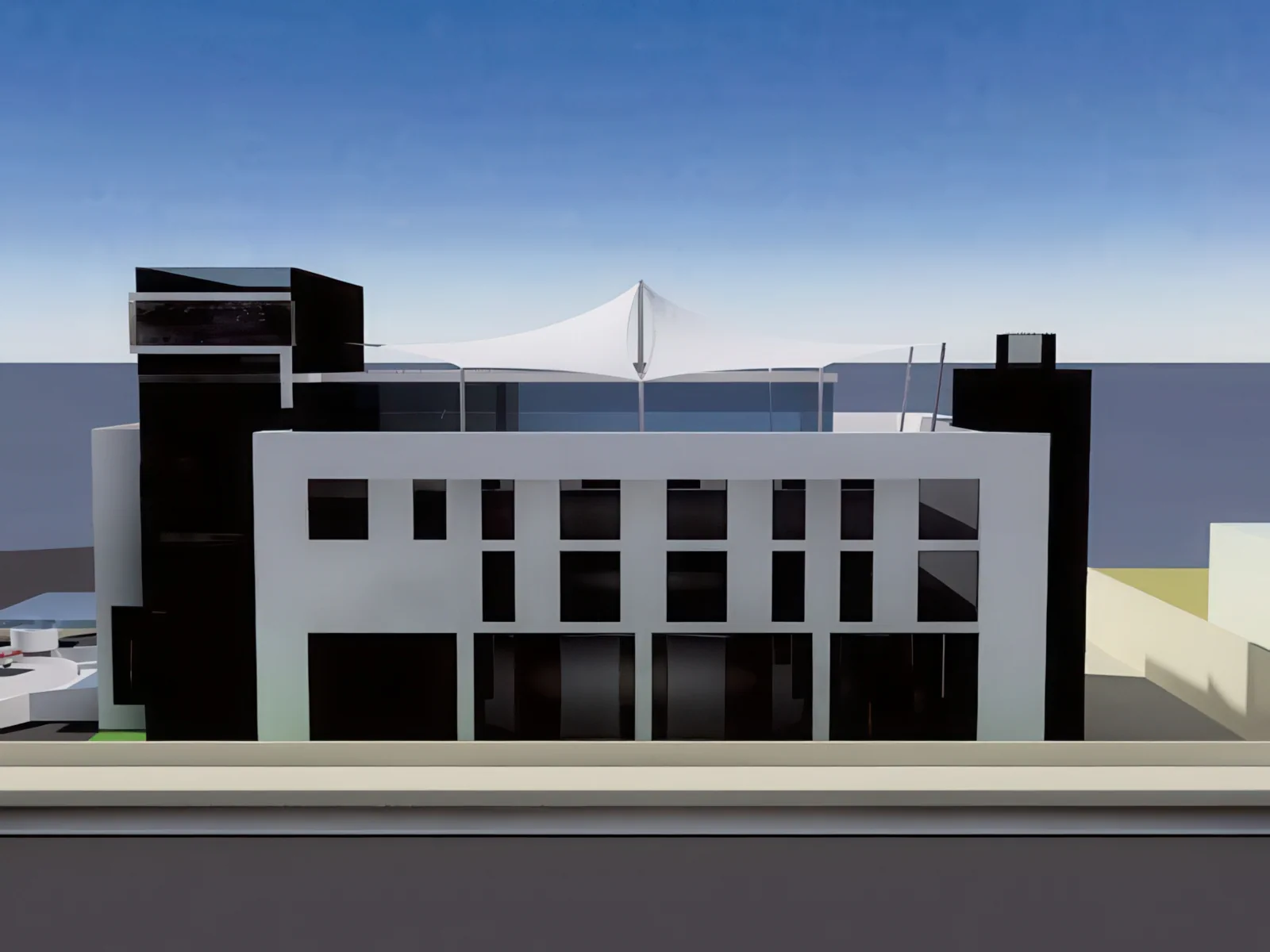 Навесы для крыш и балконов проект 78