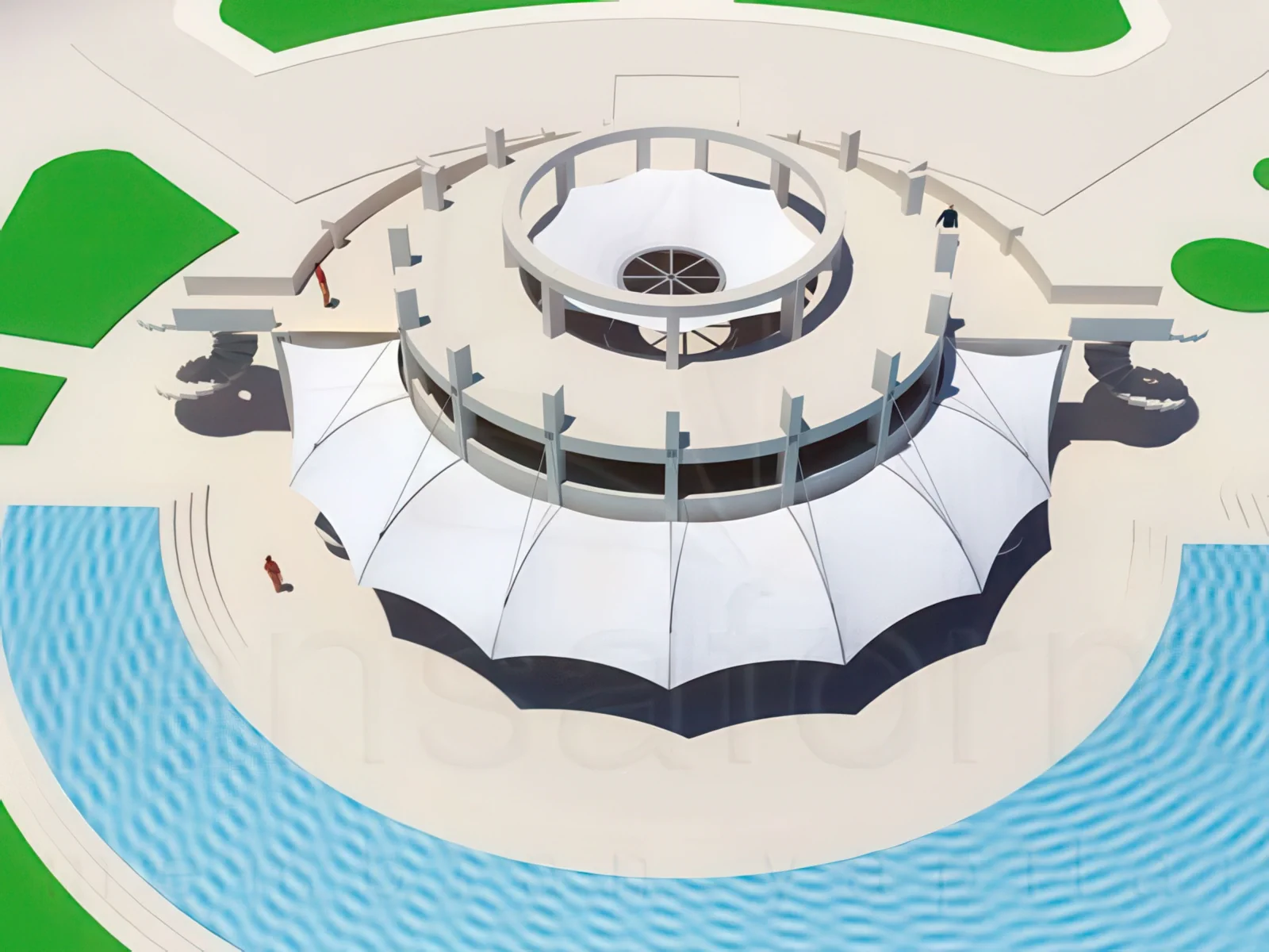 Навесы для крыш и балконов проект 84